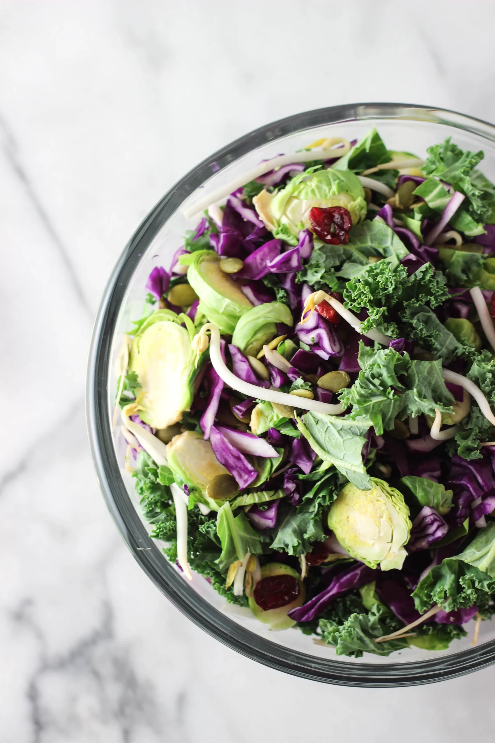 Superfood Salad with Lightened Up Poppy Seed Dressing