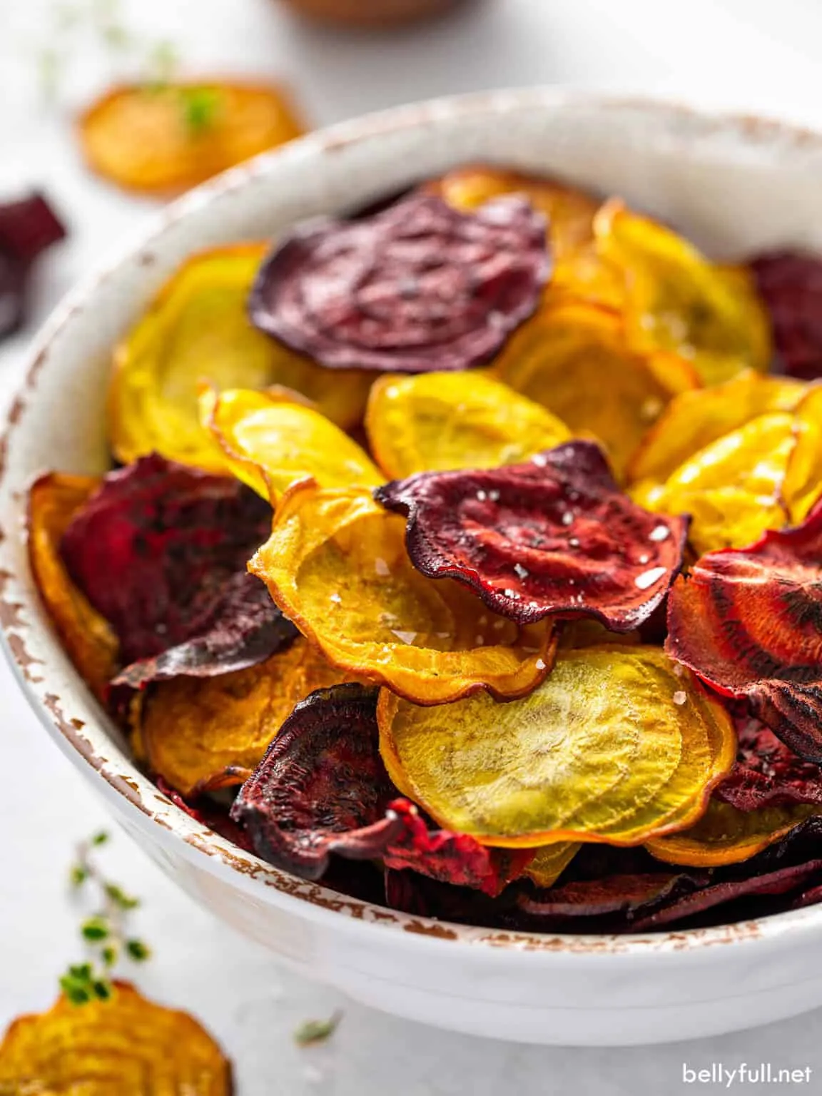Sweet Beet Chips Almost Like Candy Really