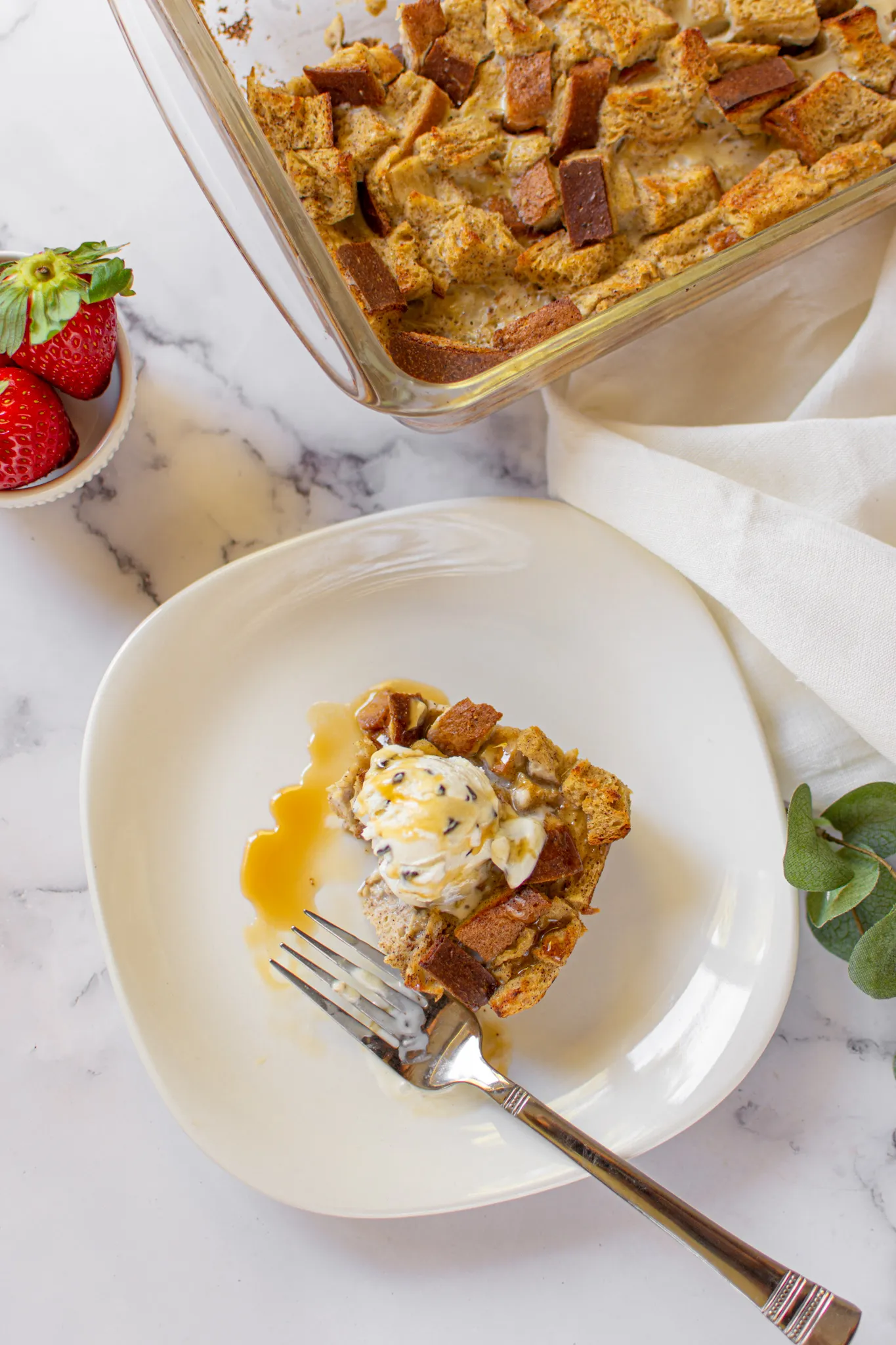 Sweet Corn Bread Pudding Low Carb