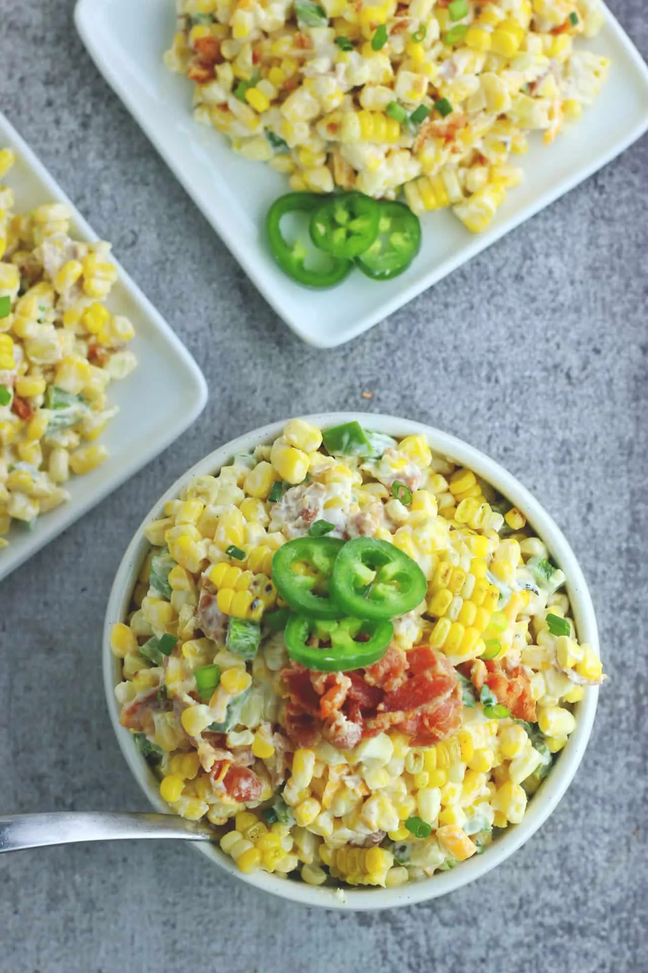Sweet Corn Salad with Radishes, Jalapeno, and Lime