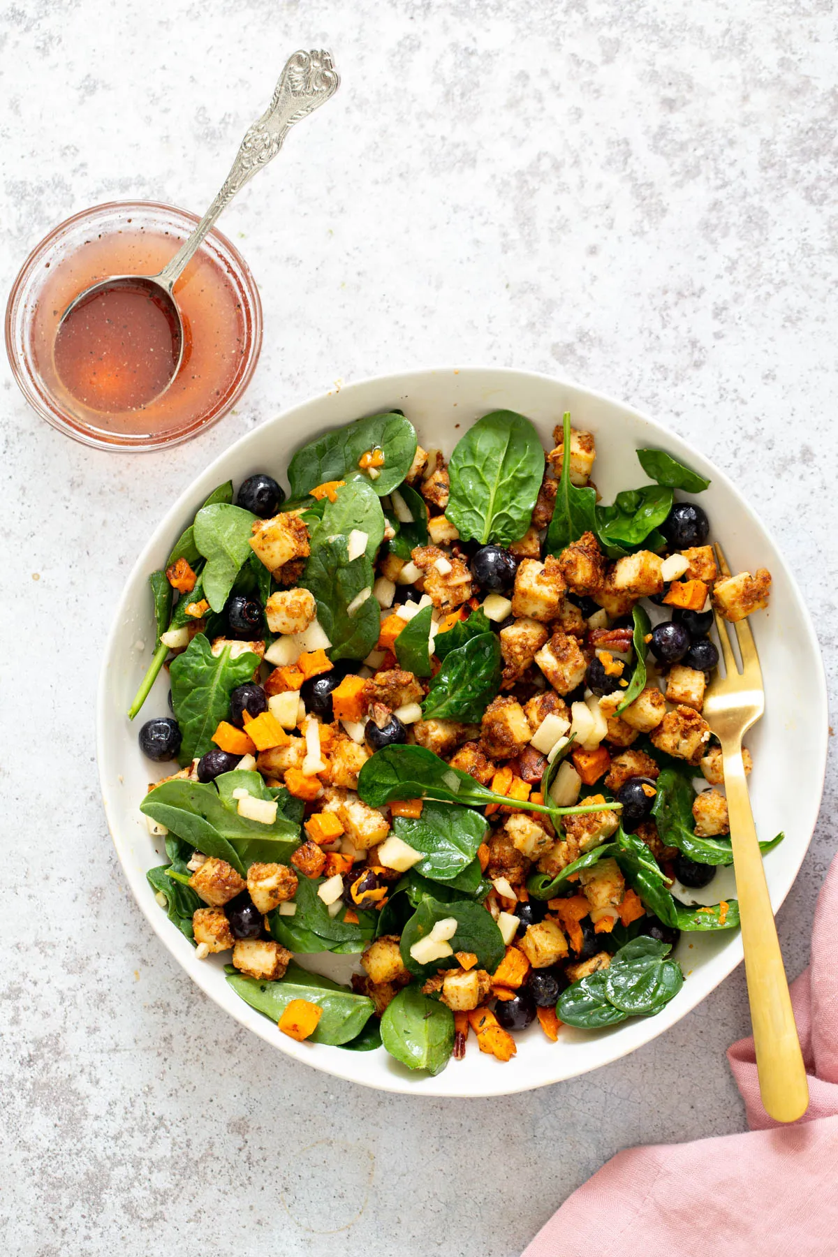 Sweet Mustard Tofu Bowl