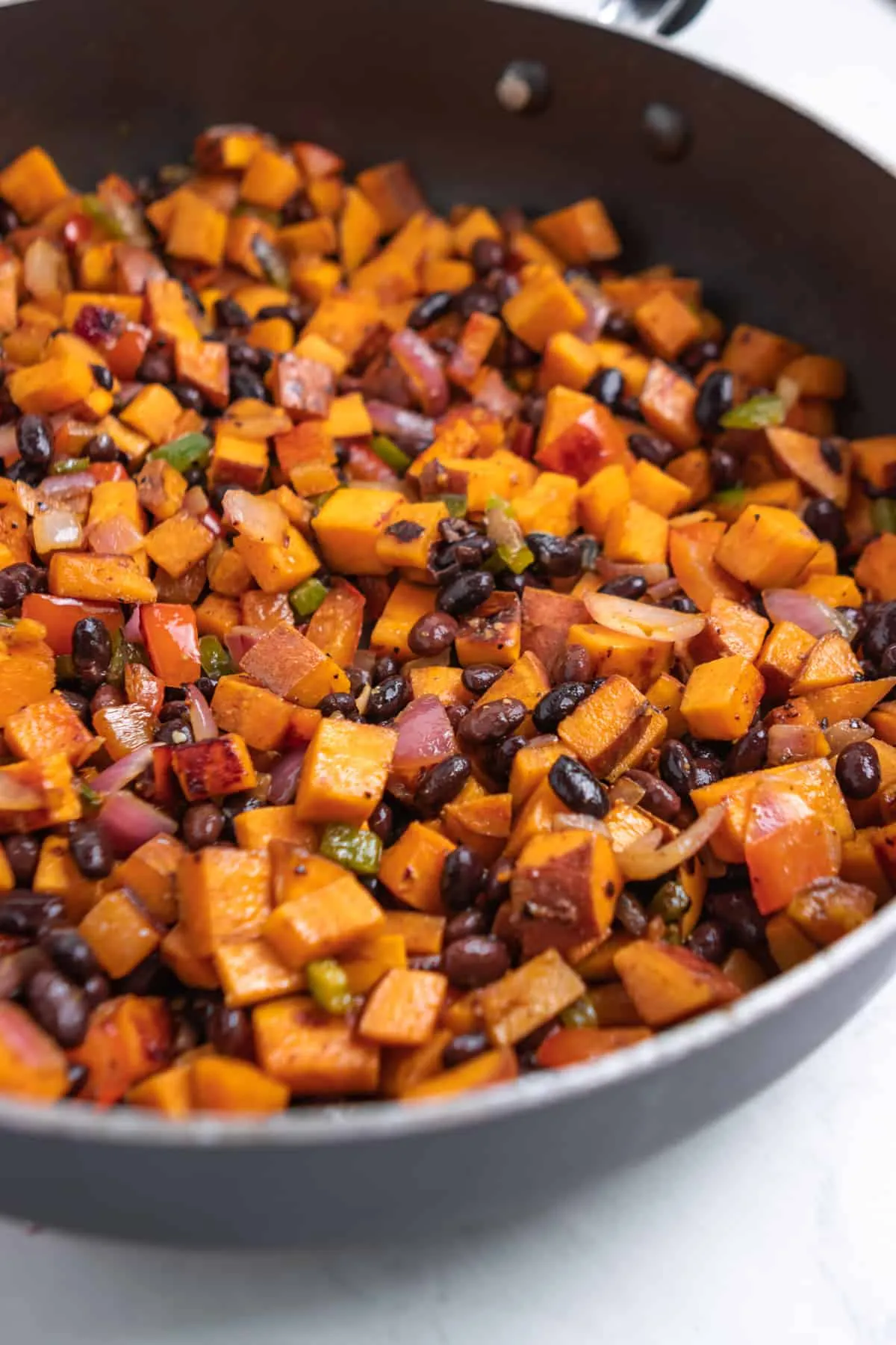 Sweet Potato Black Bean Breakfast Hash