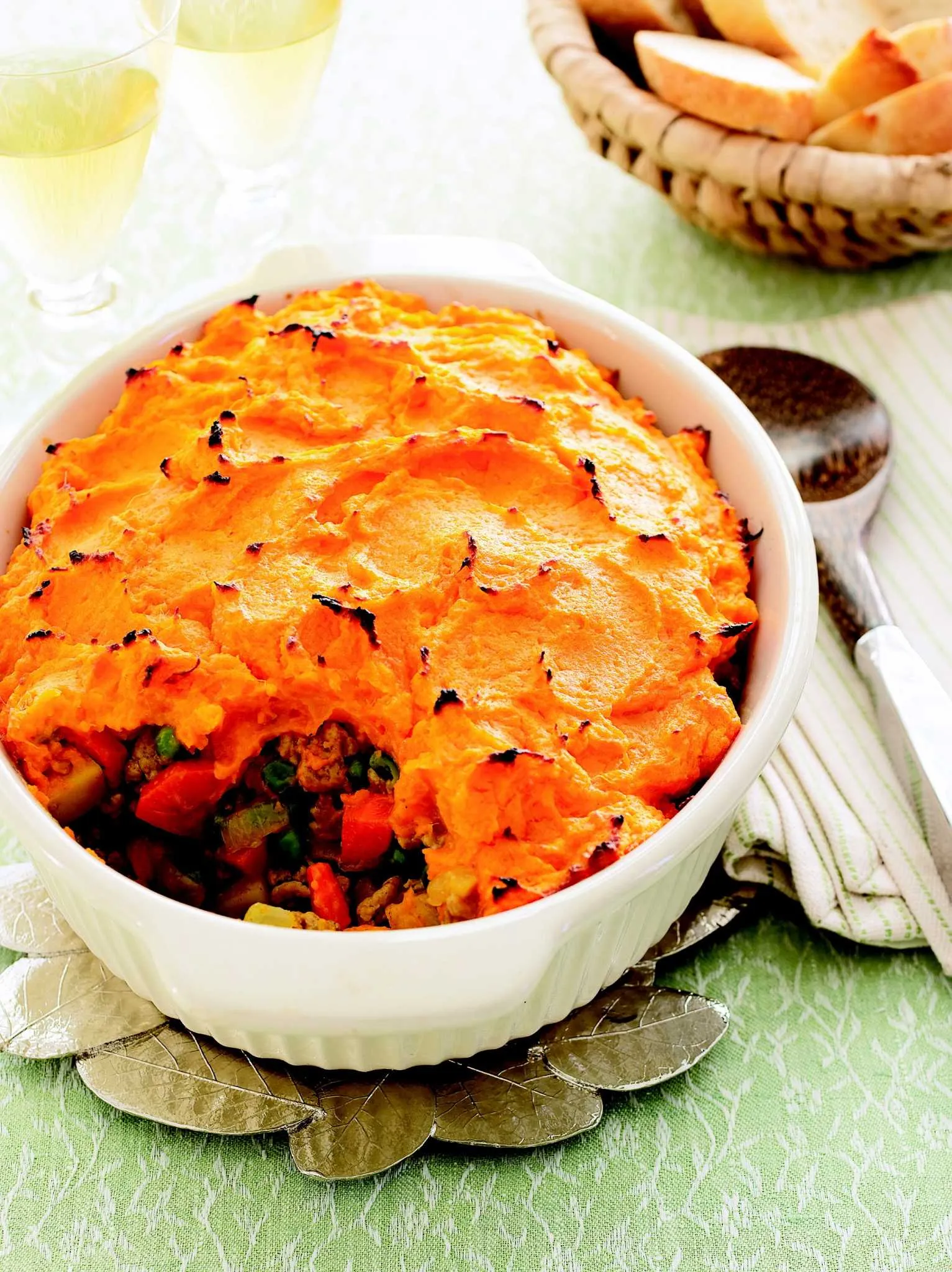 Sweet Potato Chicken Shepherd's Pie