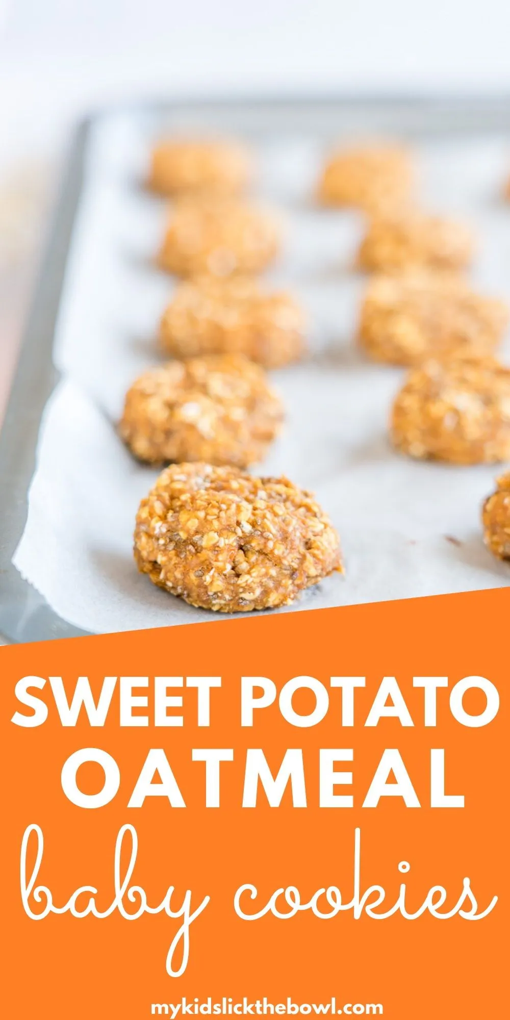 Sweet Potato Cookies for Babies and Toddlers