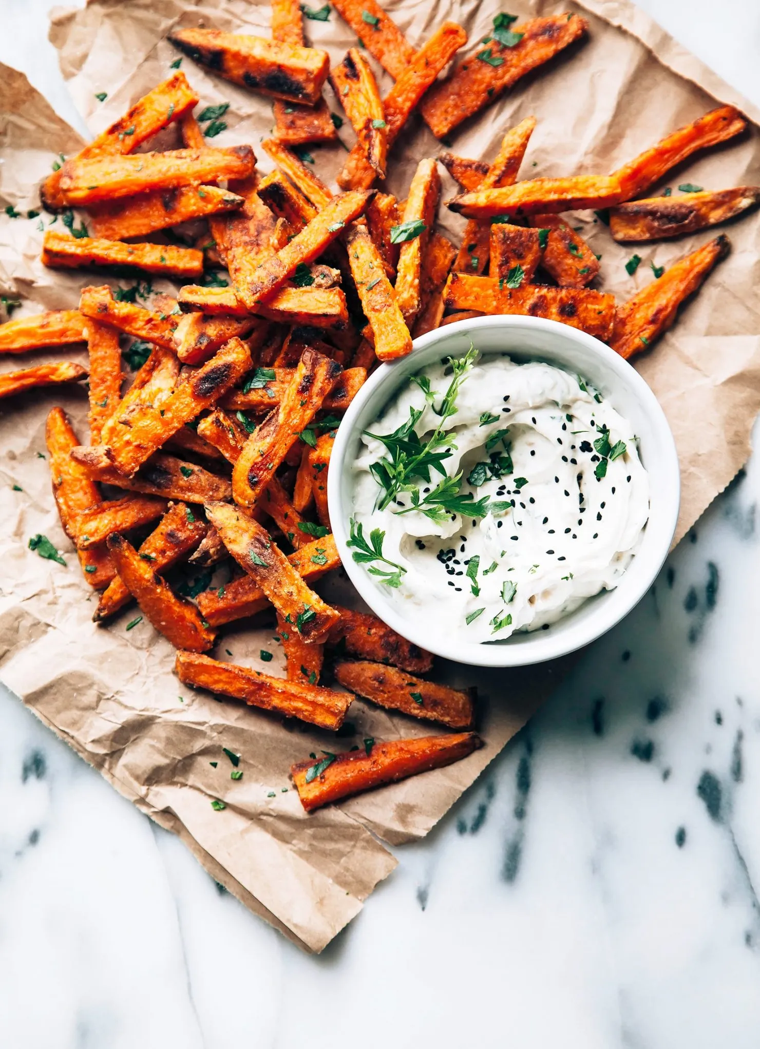 Sweet Potato Fries Crispy Baked