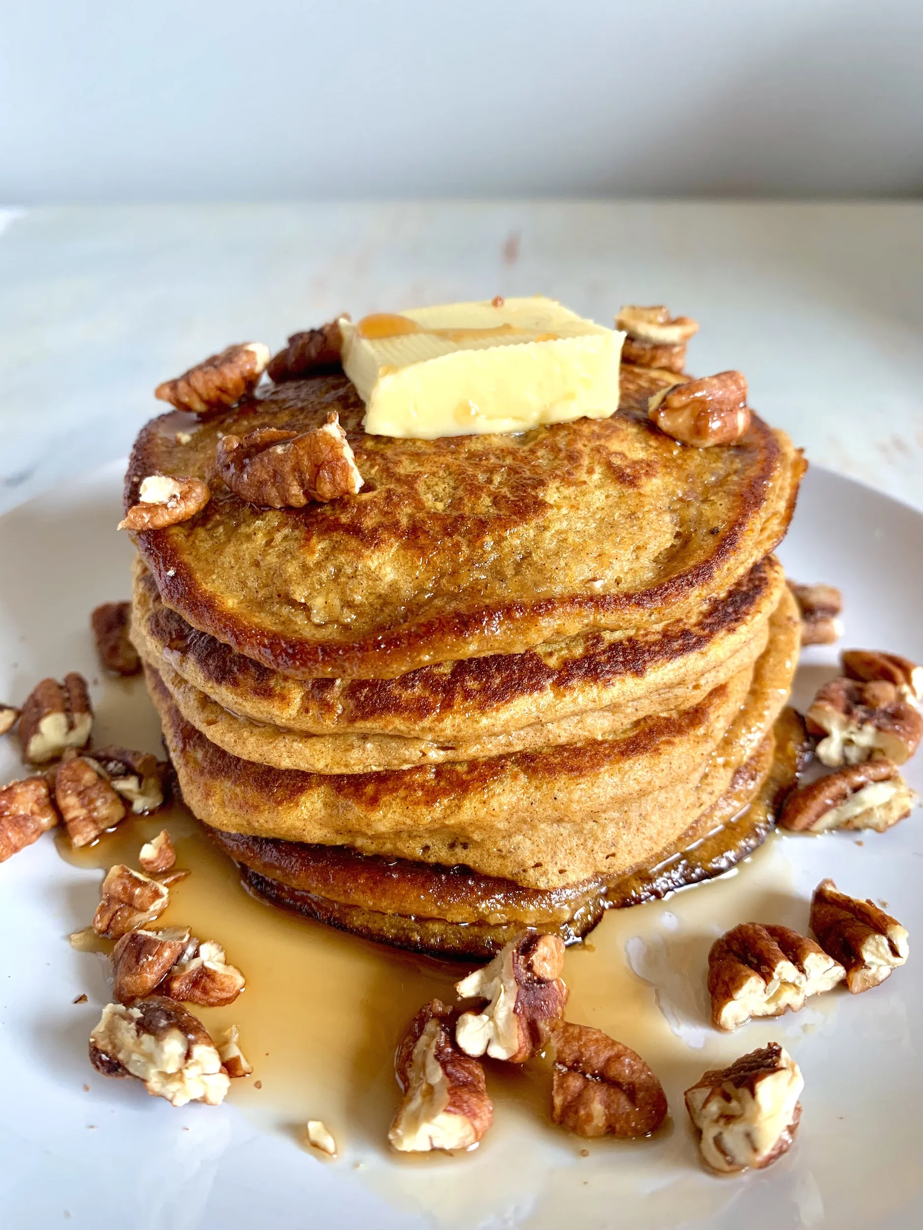 Sweet Potato Oatmeal Pancakes