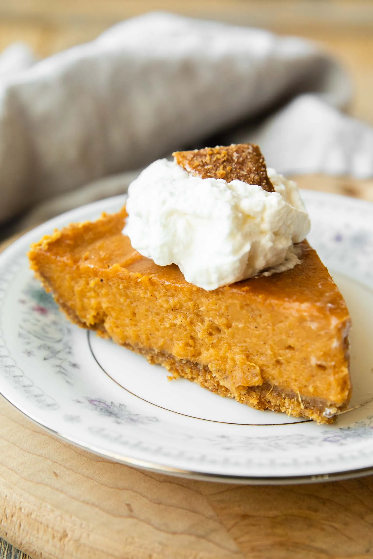 Sweet Potato Pie Graham Cracker Crust
