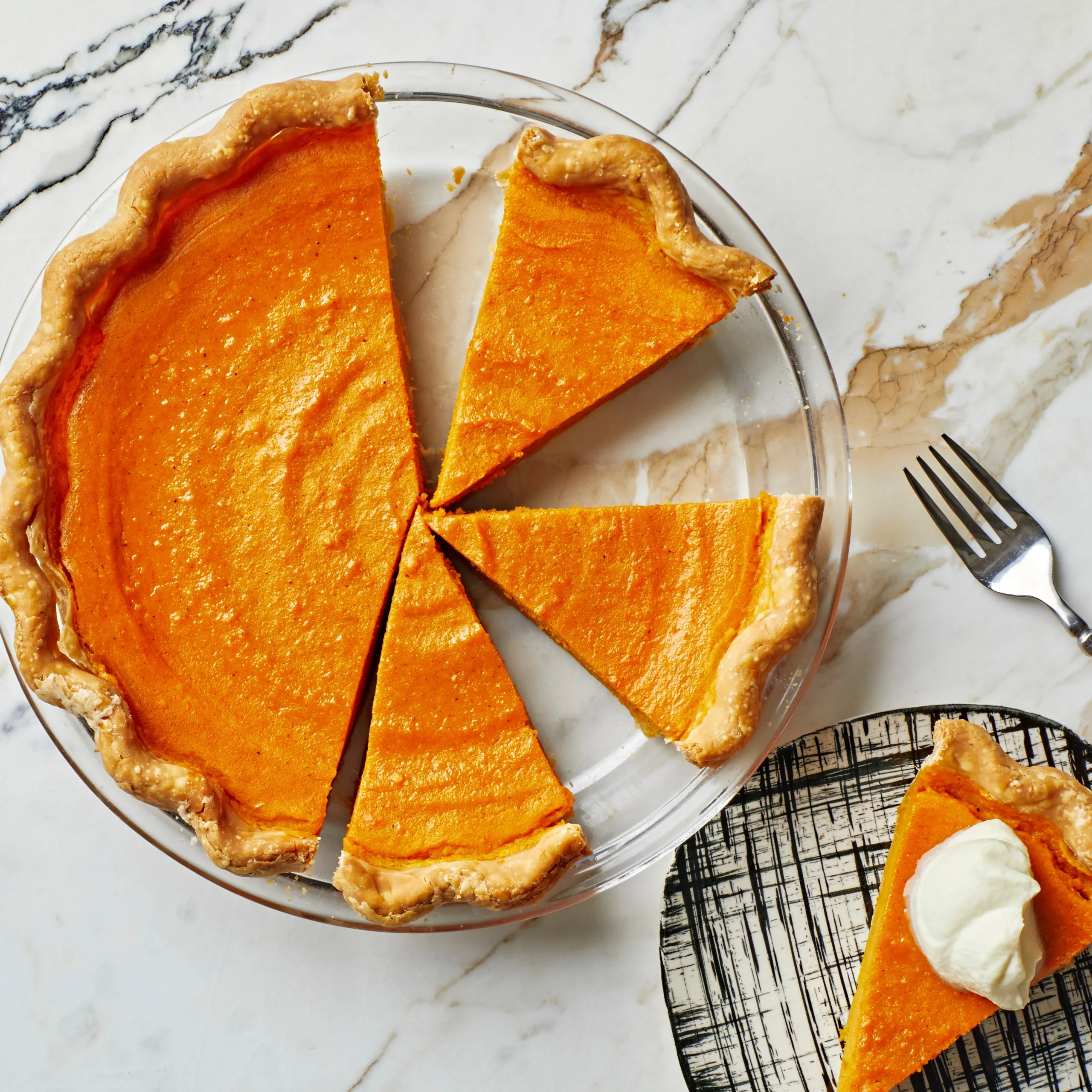 Sweet Potato Pie with Boozy Marshmallows