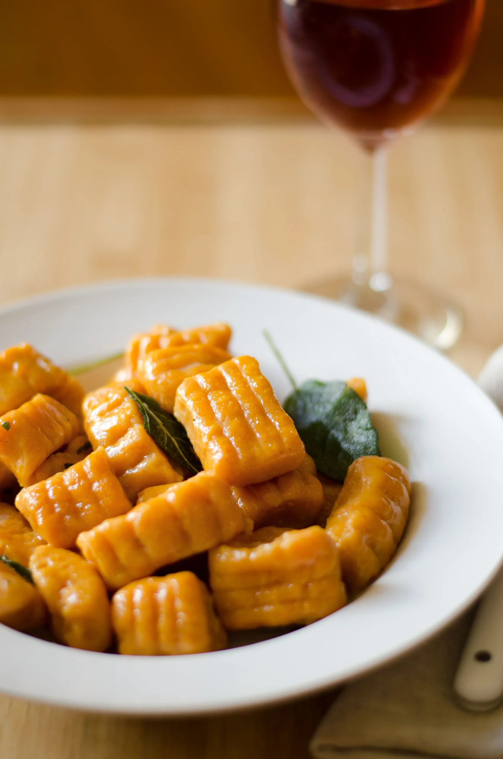 Sweet Potato Pumpkin Gnocchi