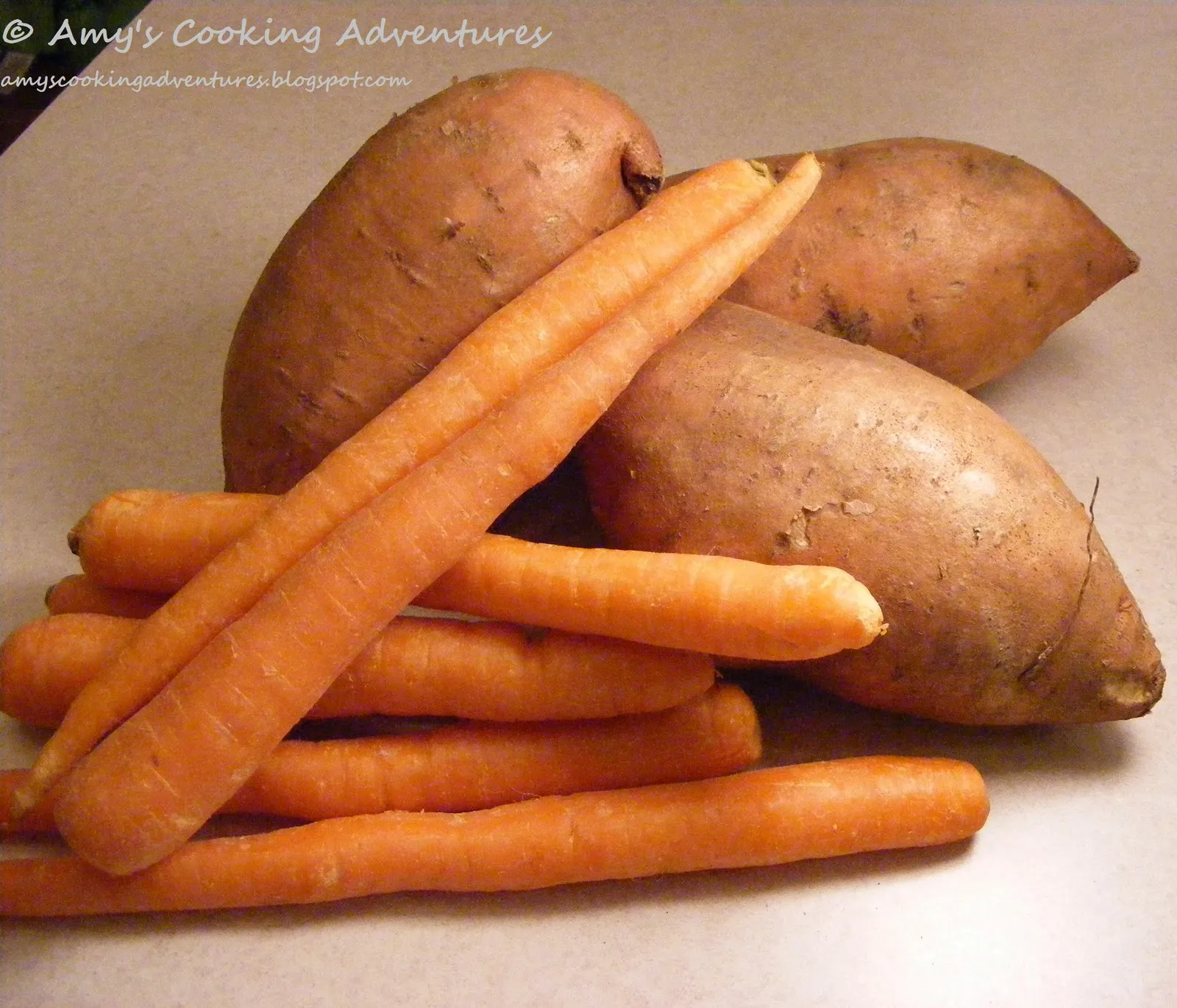 Sweet Potato and Carrot Puree