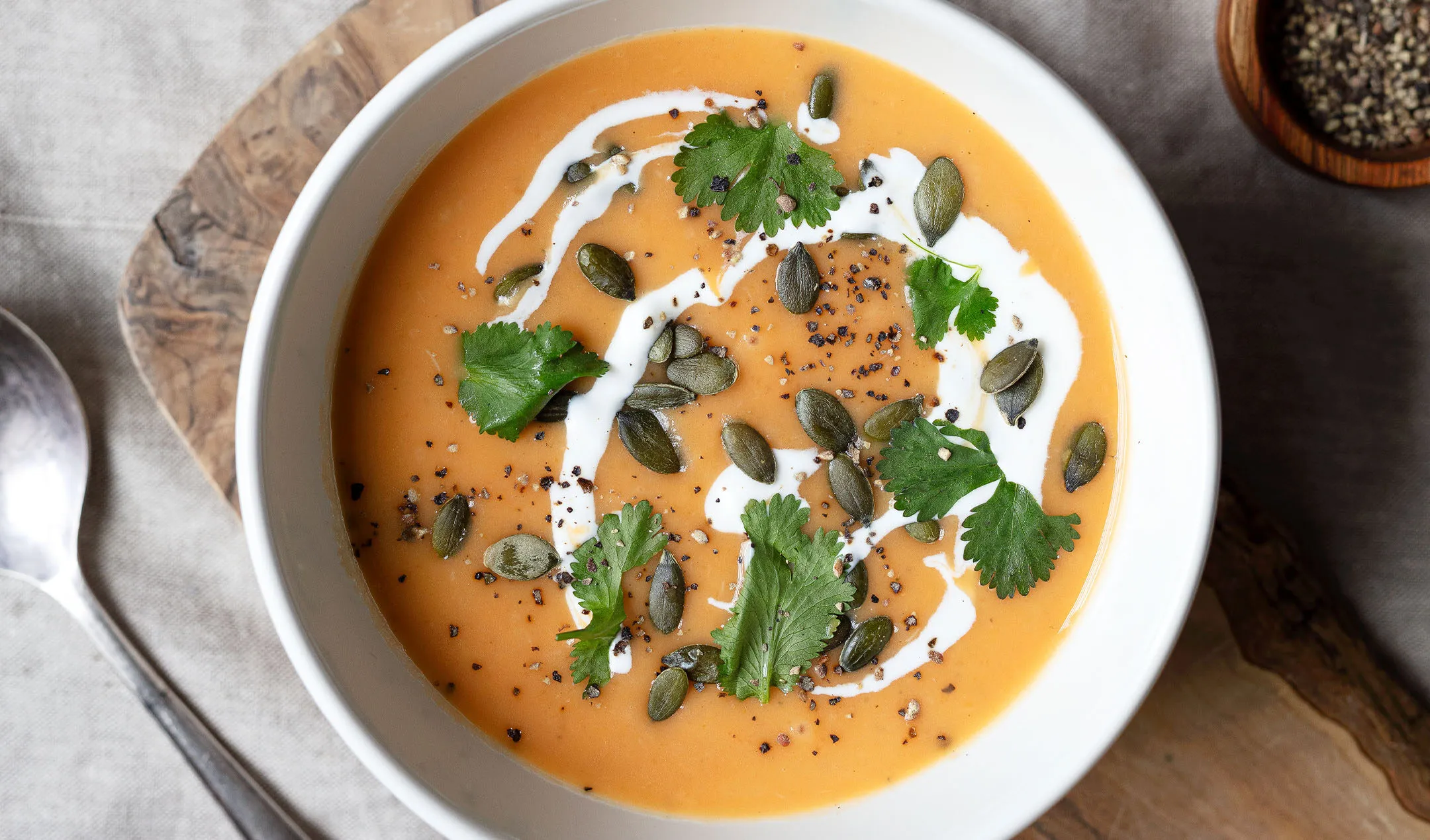 Sweet Potato and Ginger Dessert Soup