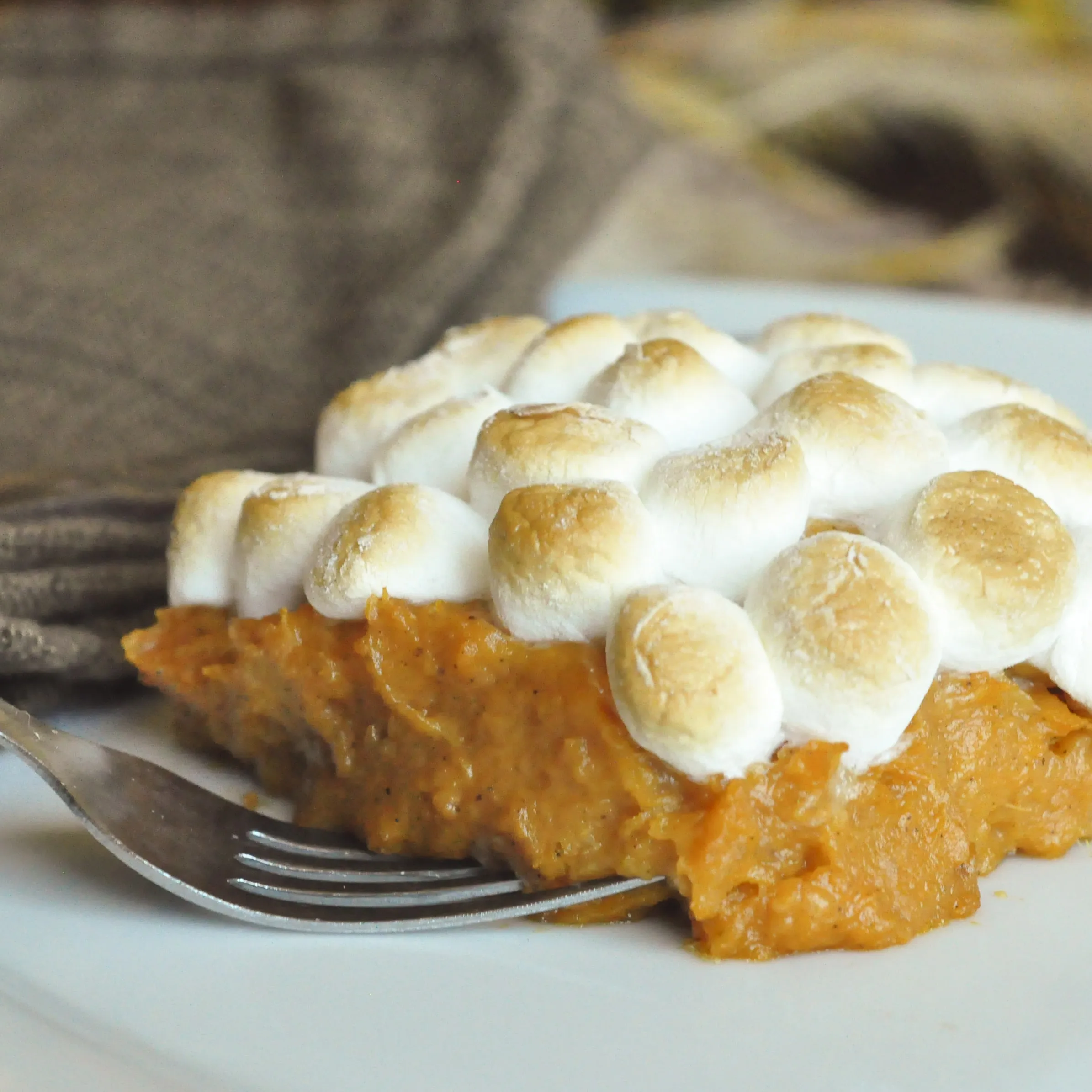 Sweet Potatoes Marshmallows Casserole