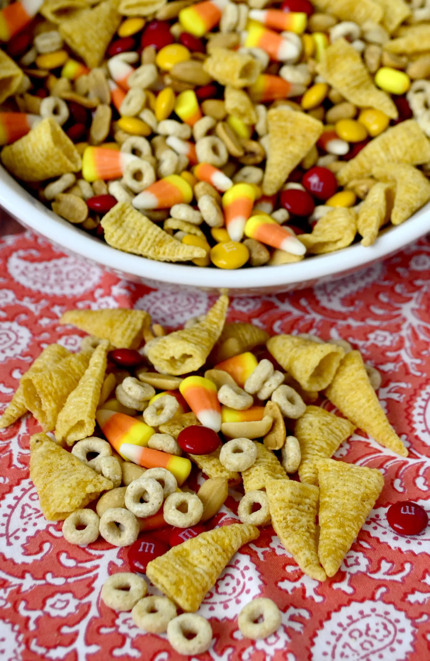 Sweet and Salty Candy Corn Snack Mix
