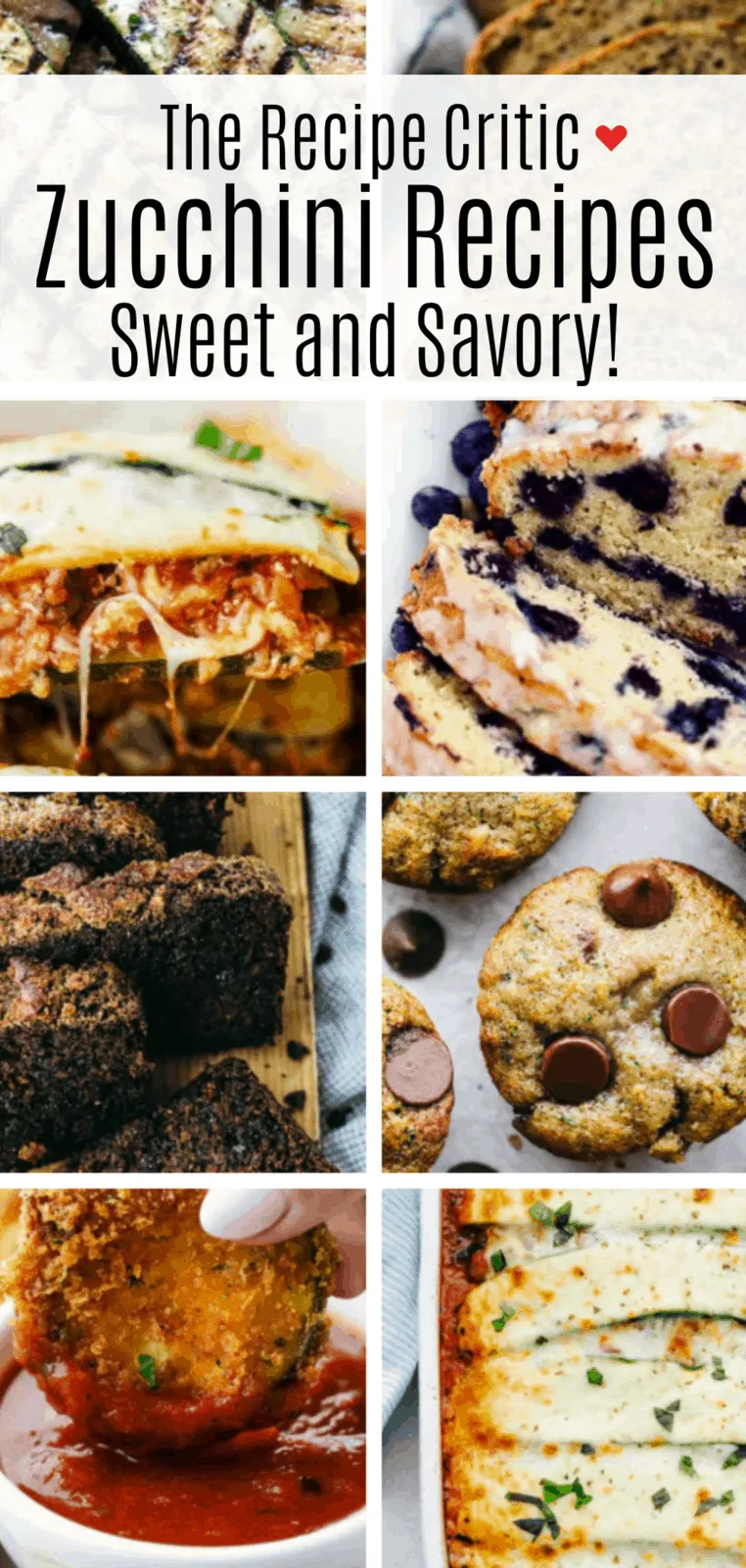 Sweet and Savory Zucchini Roundup