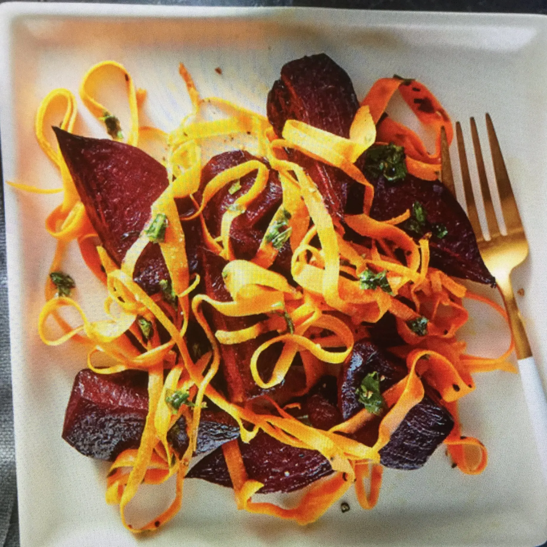 Sweet and Sour Beet Carrot Saute