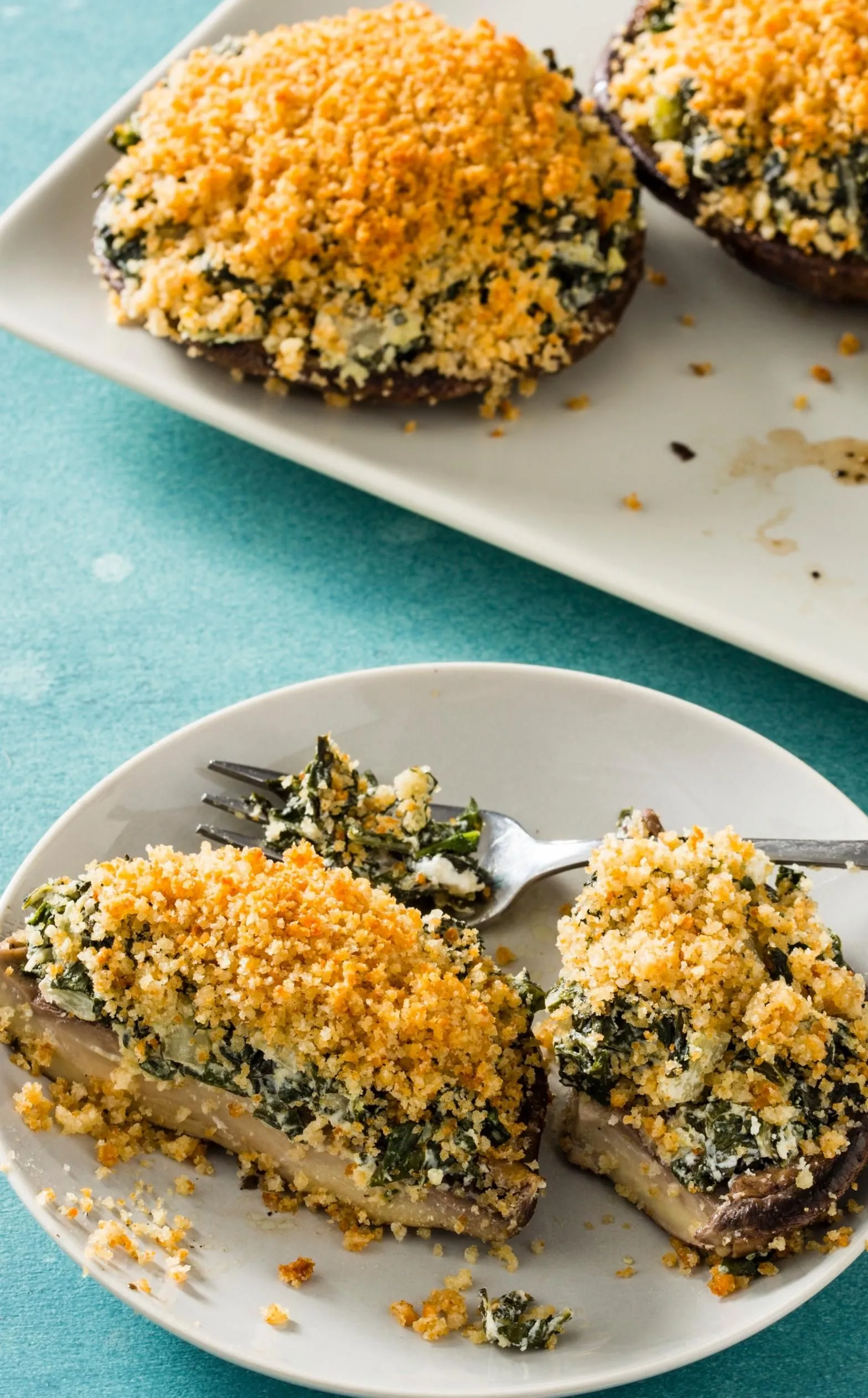 Swiss Chard and Portobello Mushrooms