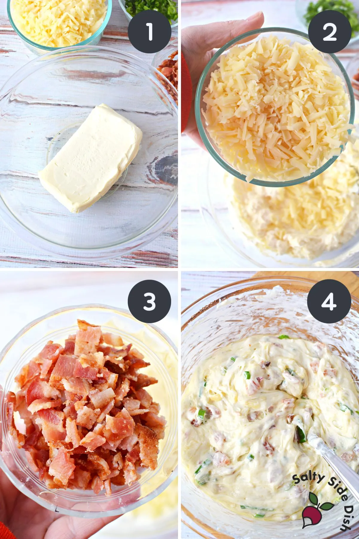 Swiss Cheese Bacon Dip