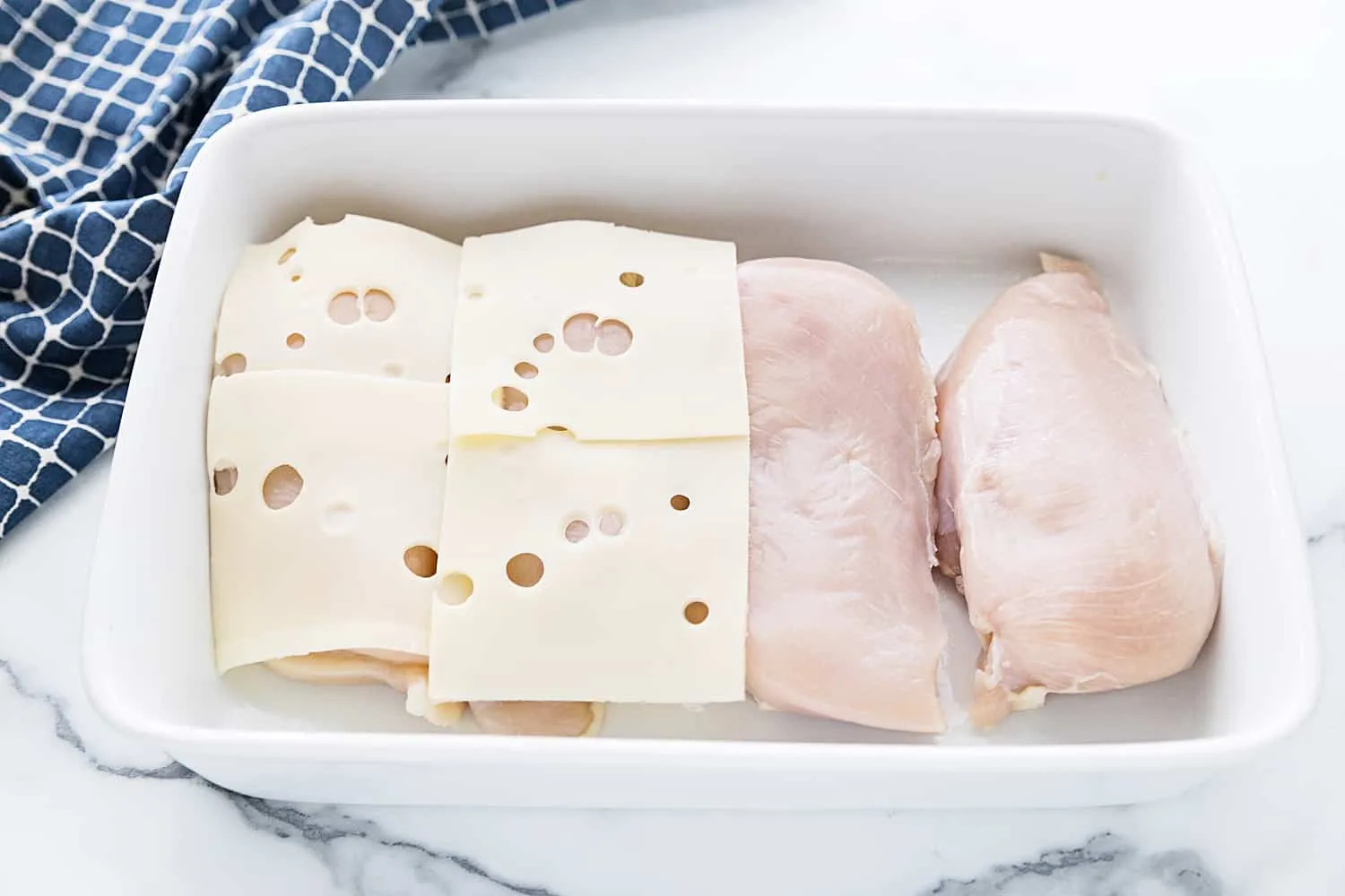 Swiss Cheese Chicken Breasts