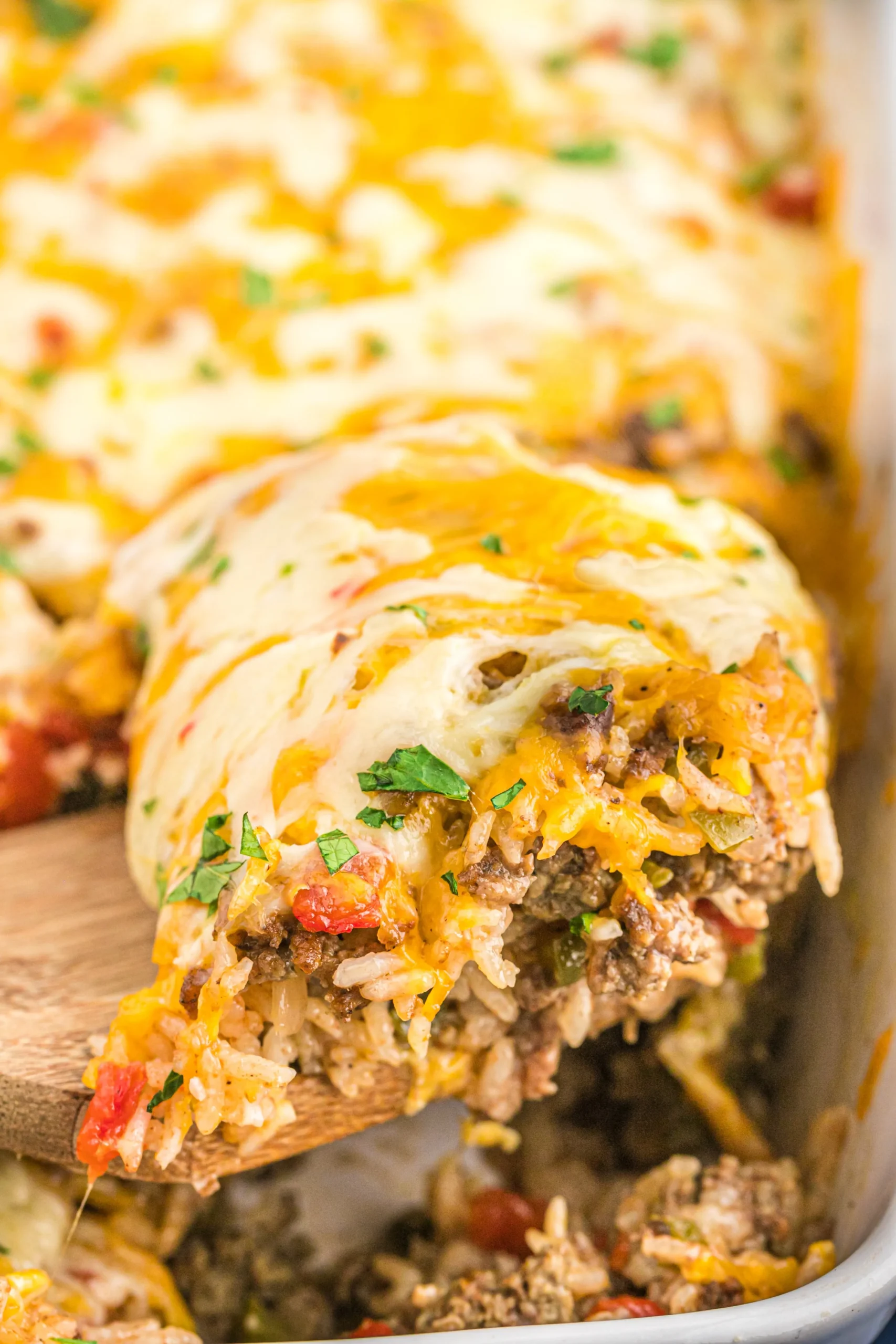 Taco Stuffed Pepper Casserole
