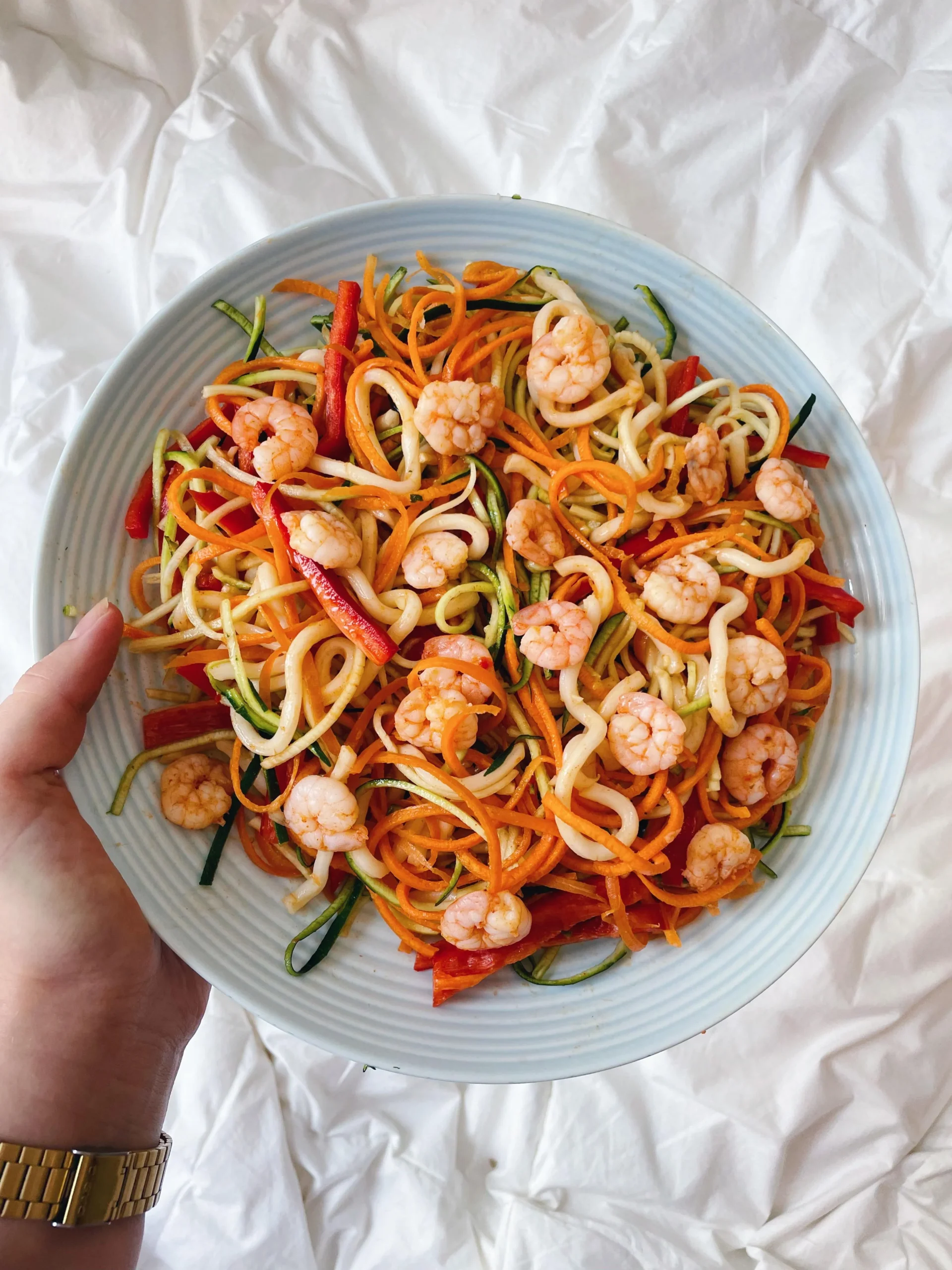 Tangy Shrimp Noodle Salad