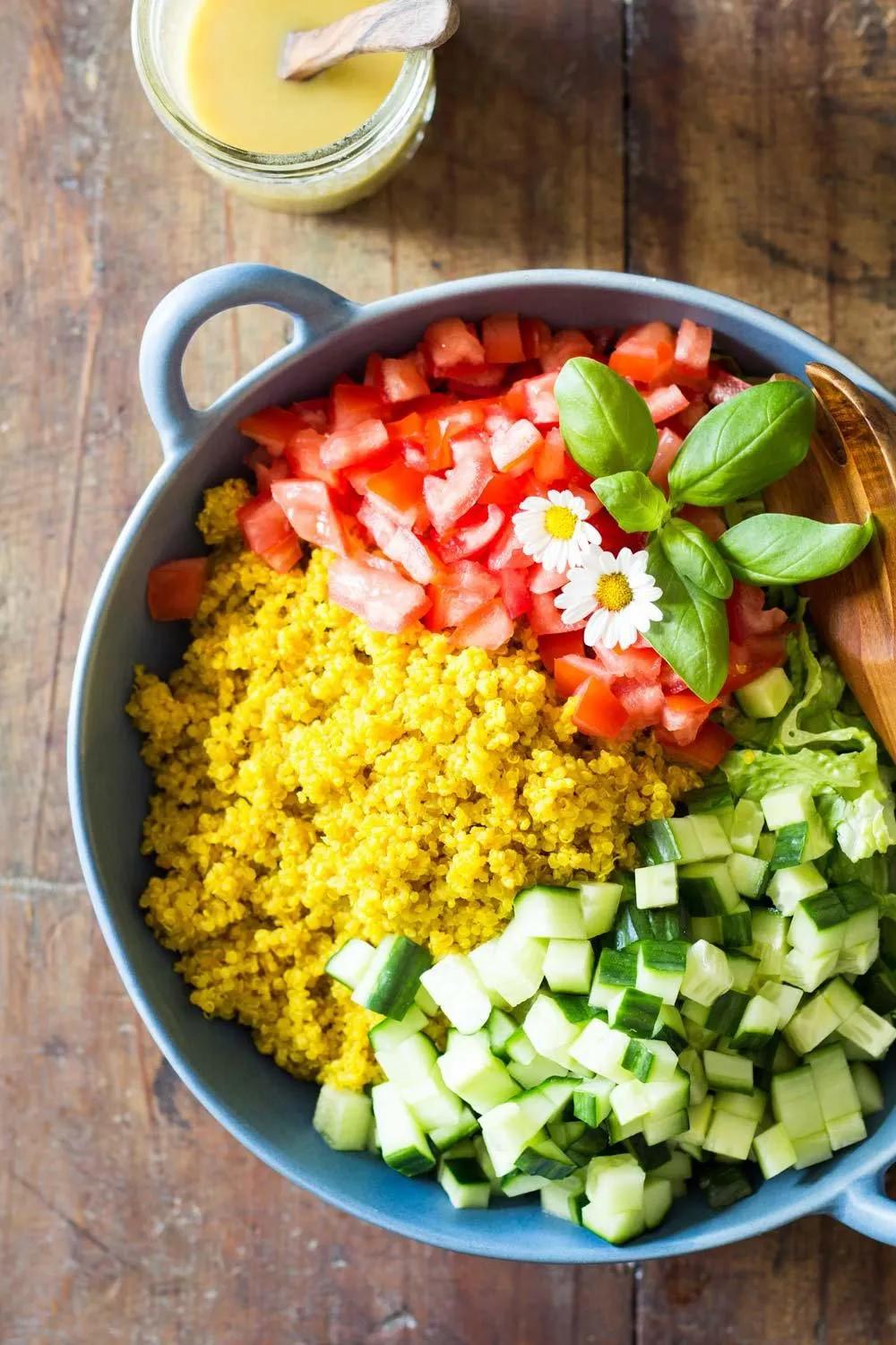 Tangy Turmeric Quinoa Salad