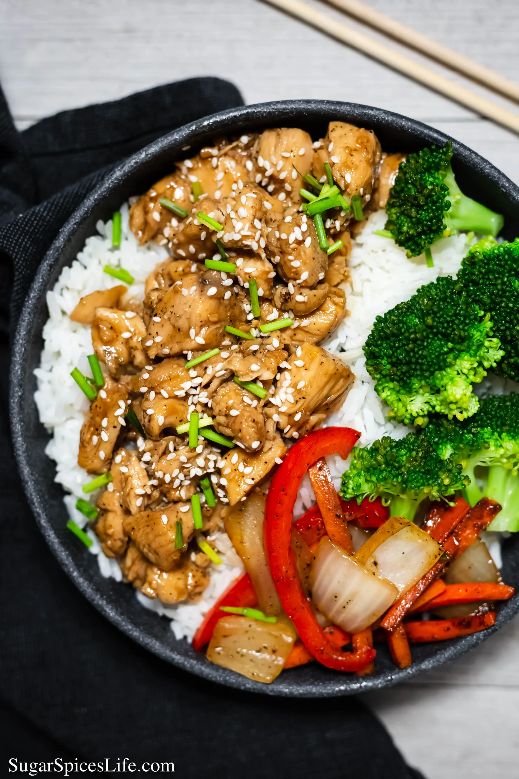 Teriyaki Chicken and Vegetables