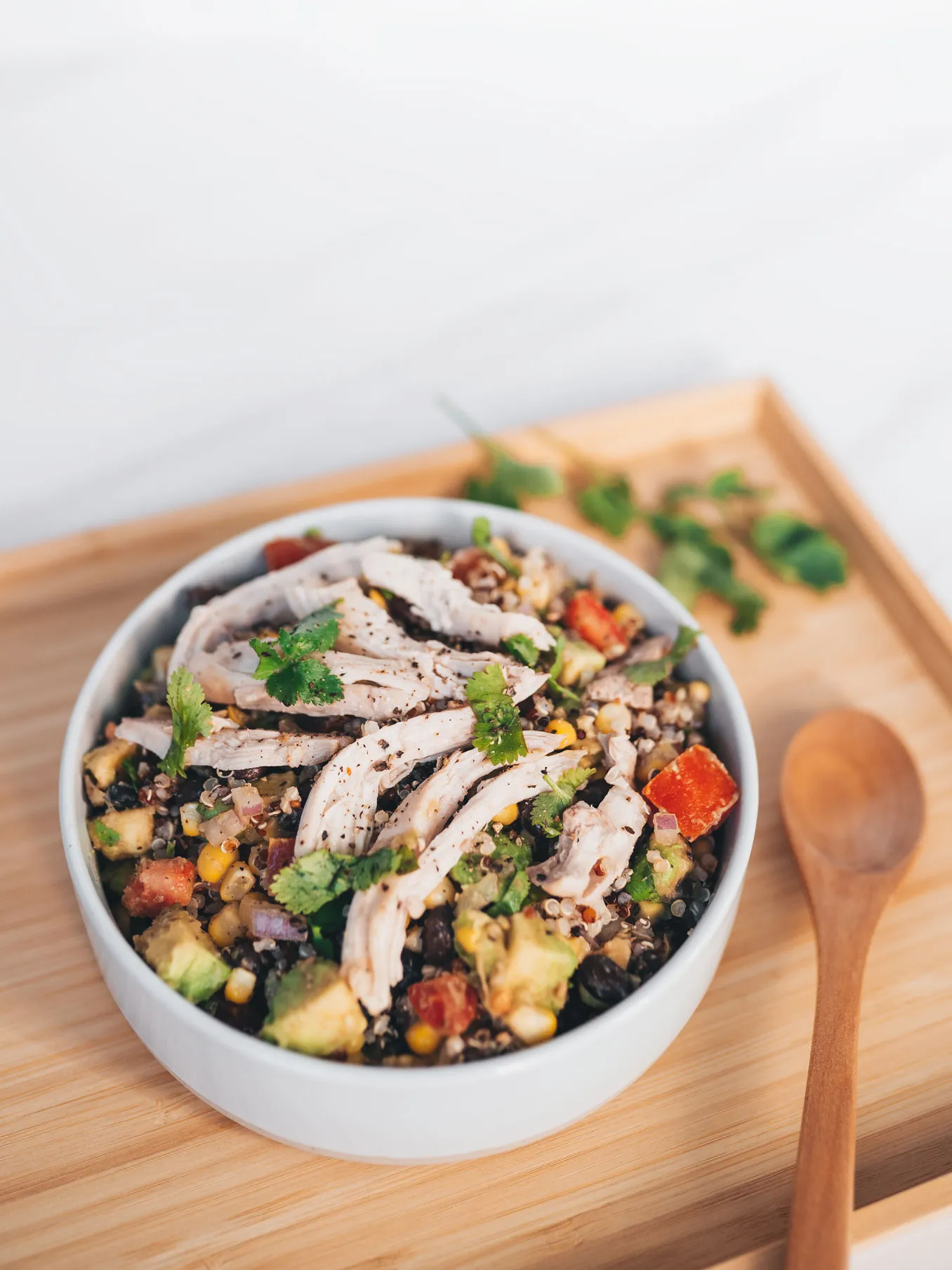 Tex Mex Chicken Quinoa Skillet Dinner