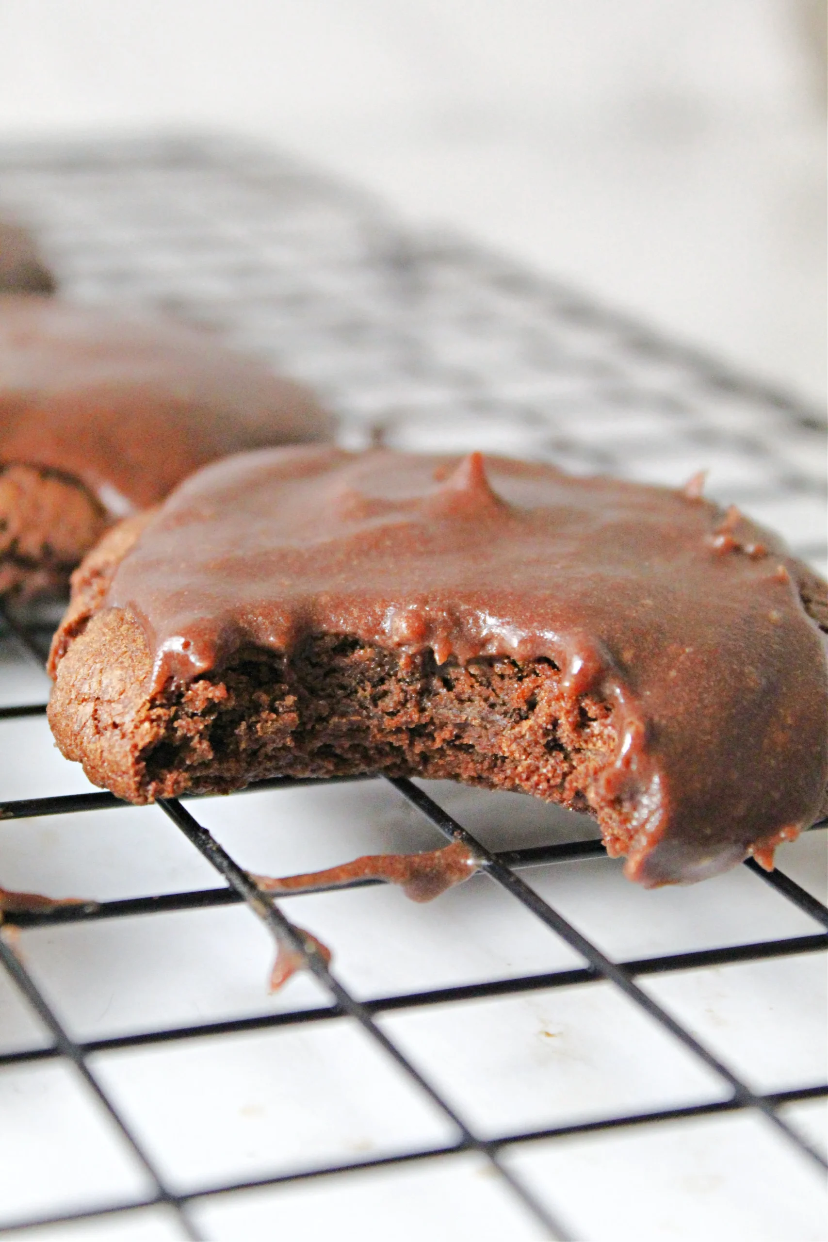 Texas Sheet Cake Cookies with Cake Mix