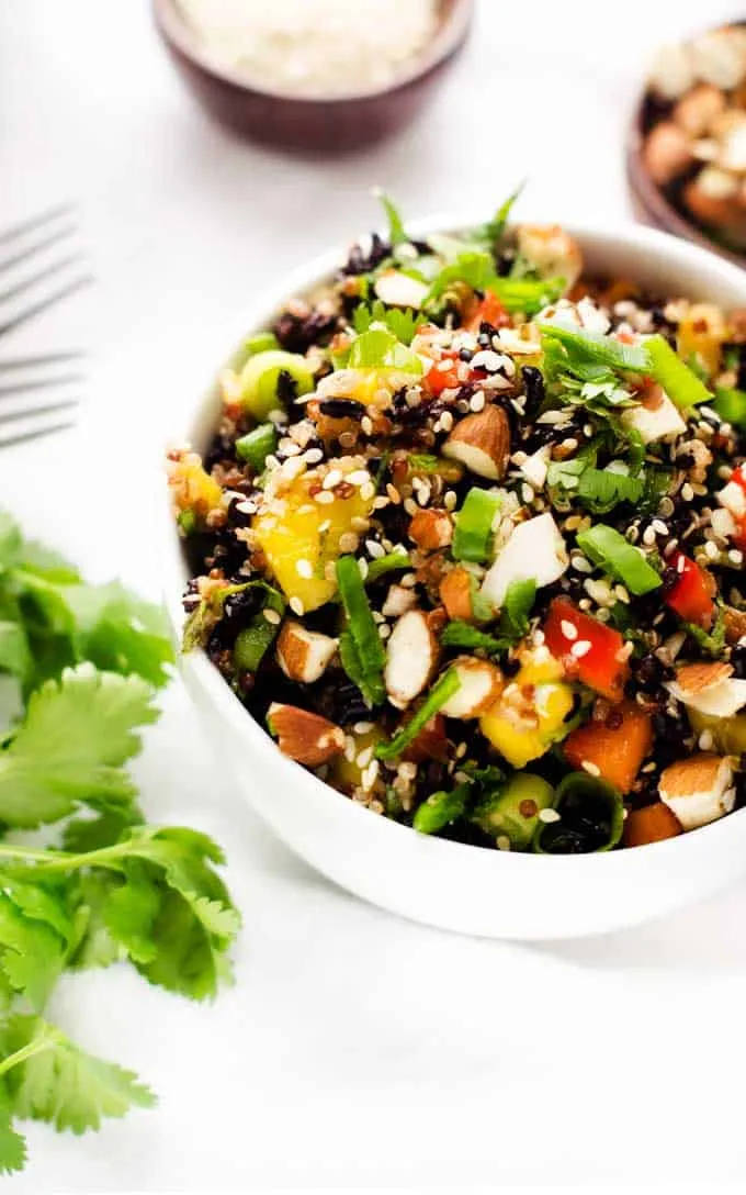 Thai Black Rice Salad