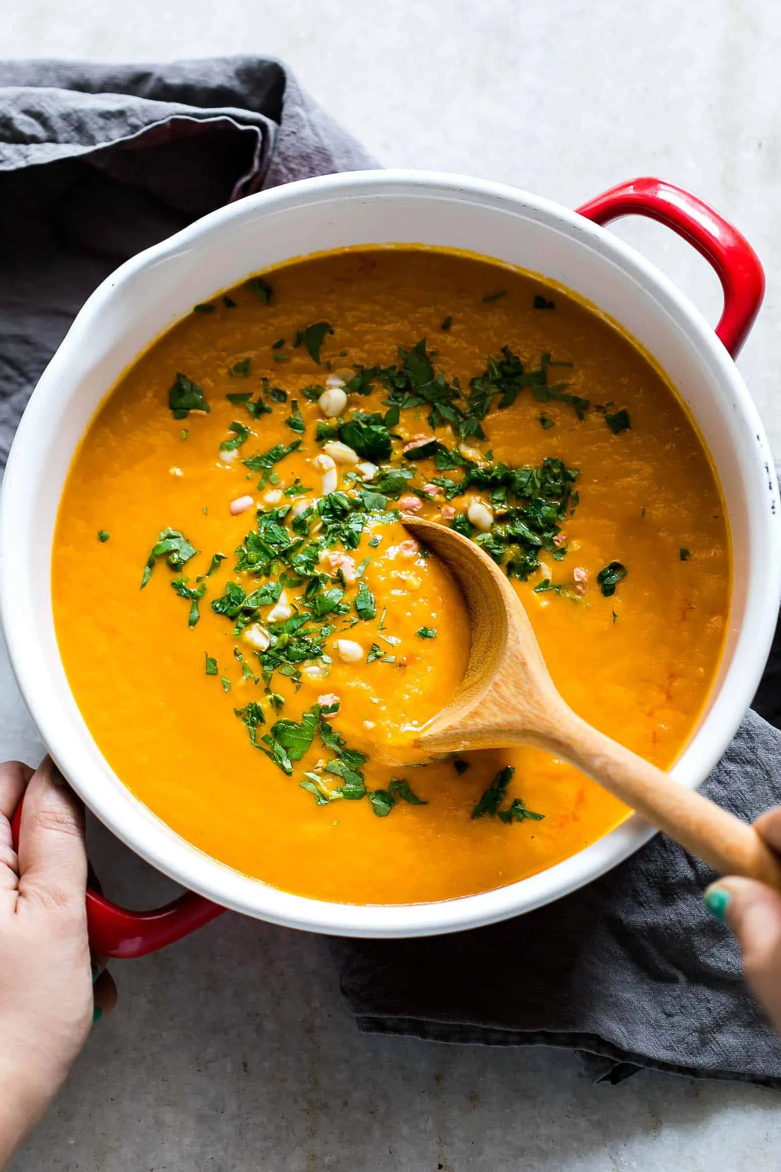 Thai Inspired Carrot Soup