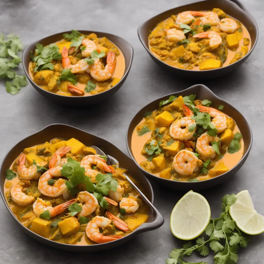Thai Shrimp Curry Squash