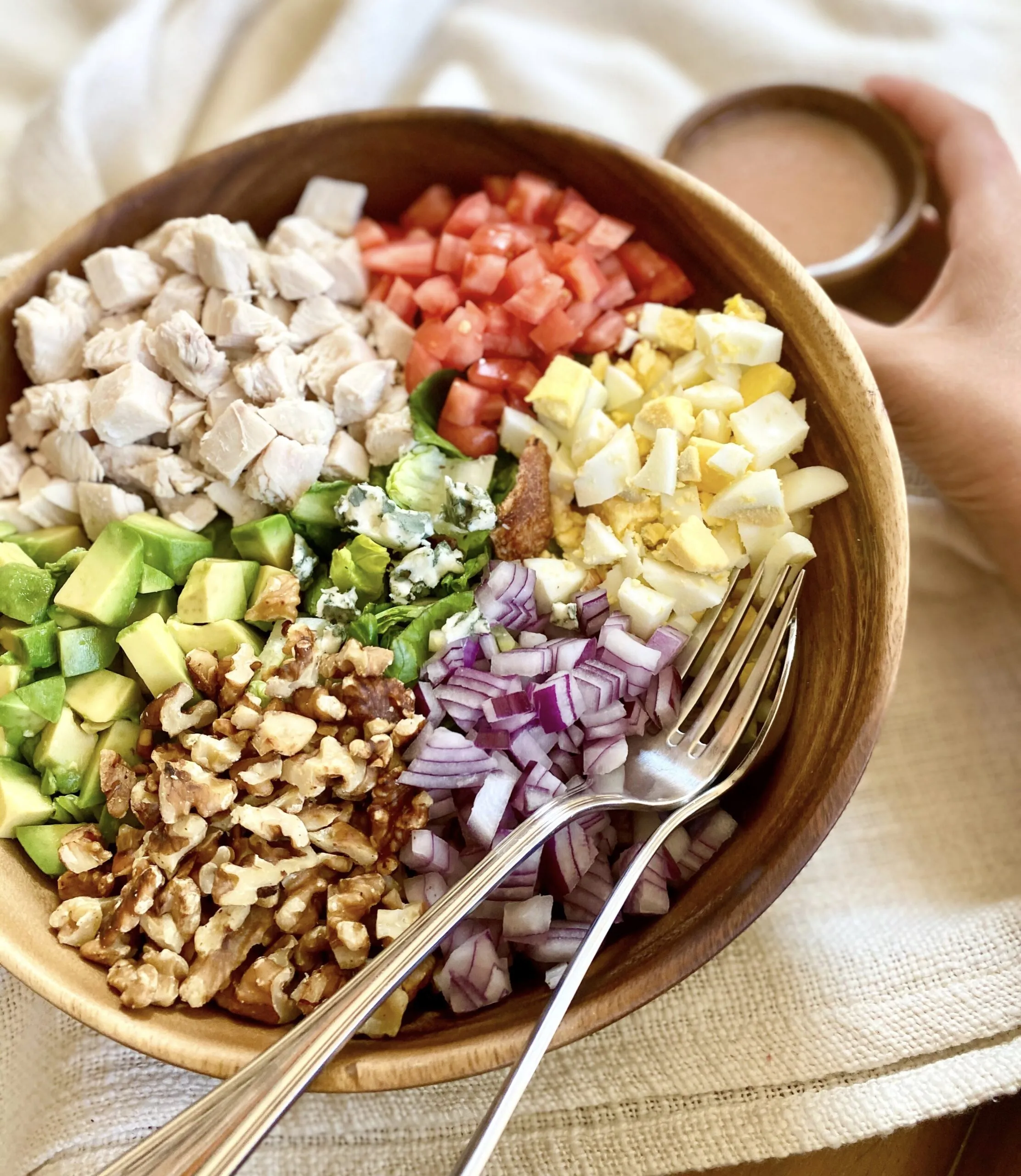 Thanksgiving Leftovers Chopped Salad