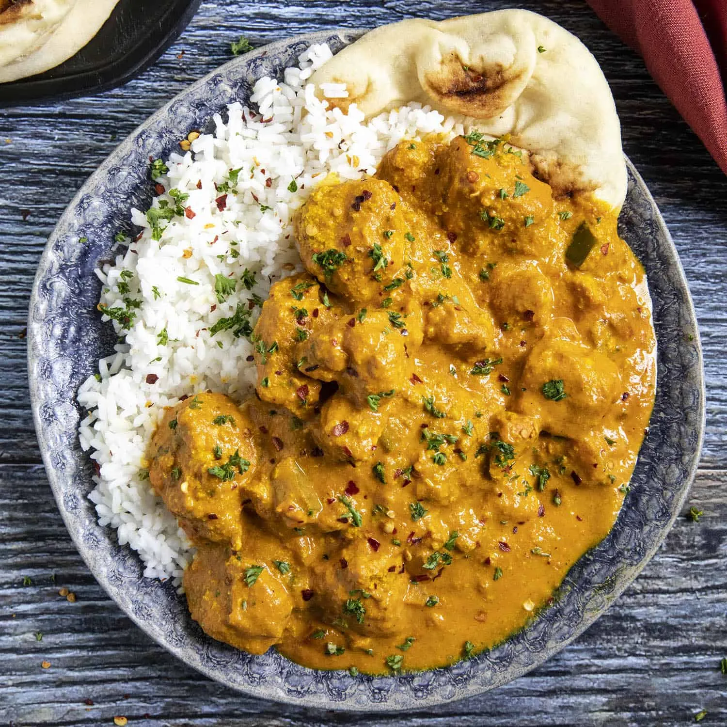 Tikka Masala Chicken Chili