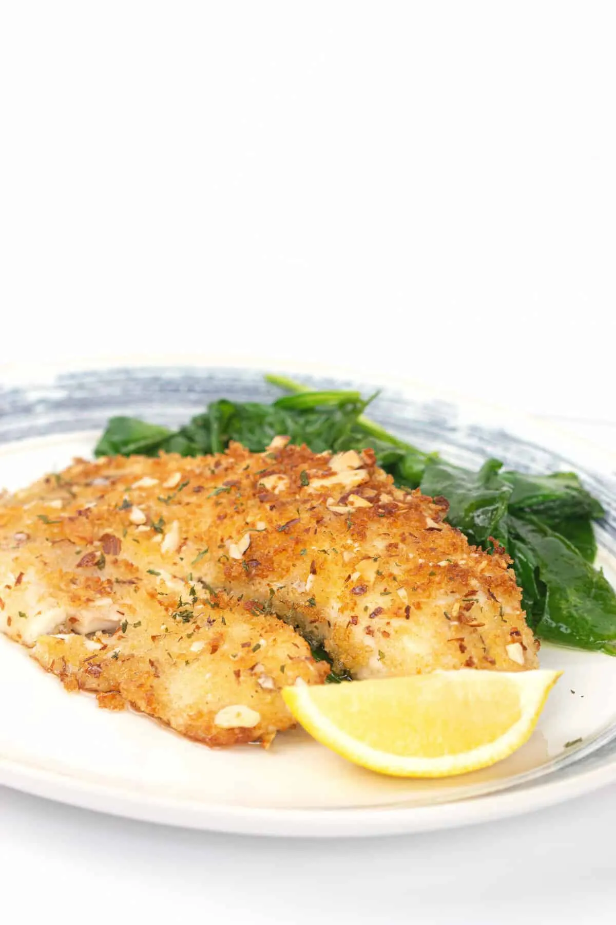 Tilapia Almond and Herb Crusted