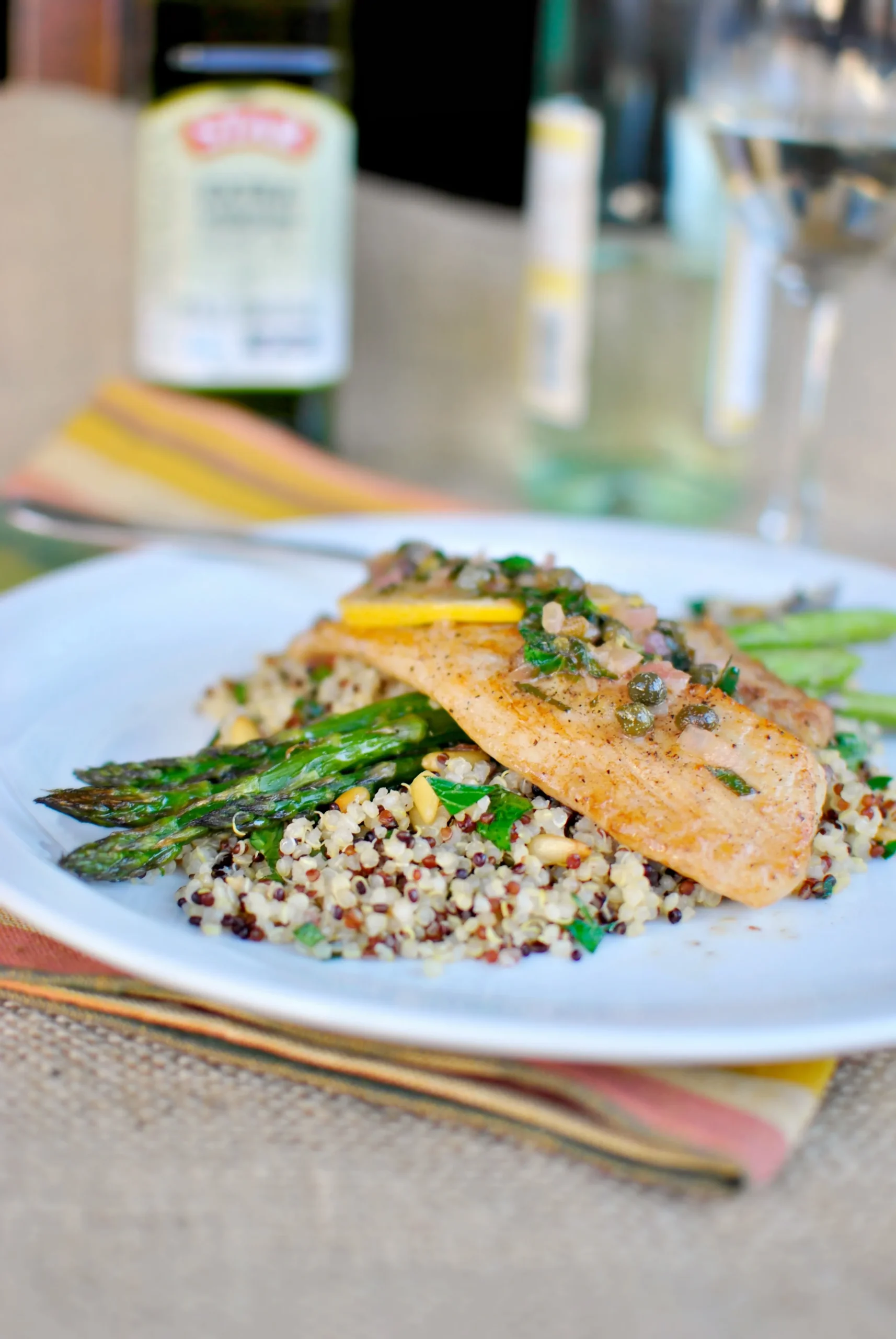 Tilapia with Lemon Capers