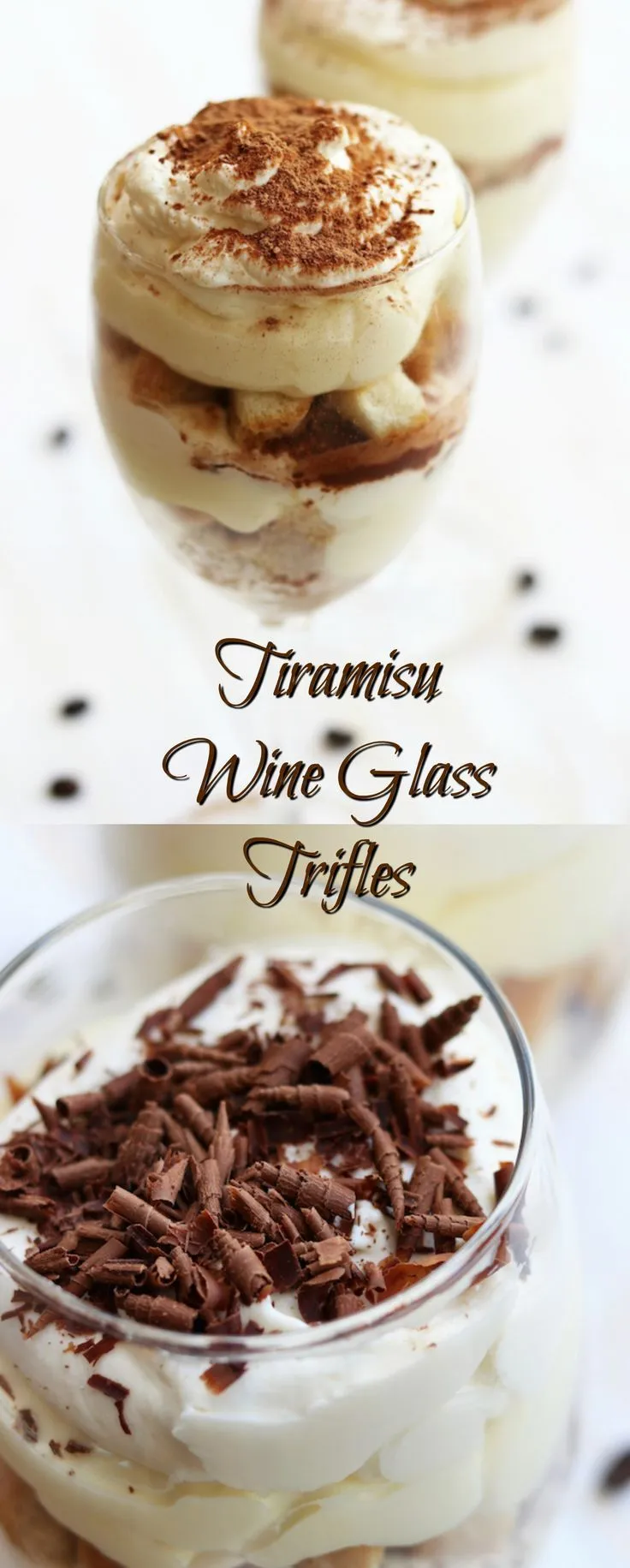 Tiramisu Wine Glass Trifles
