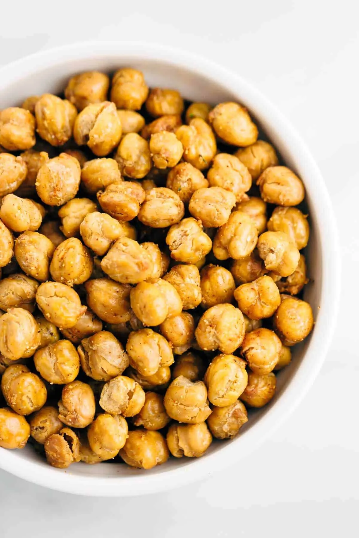 Toaster Oven Roasted Chickpeas