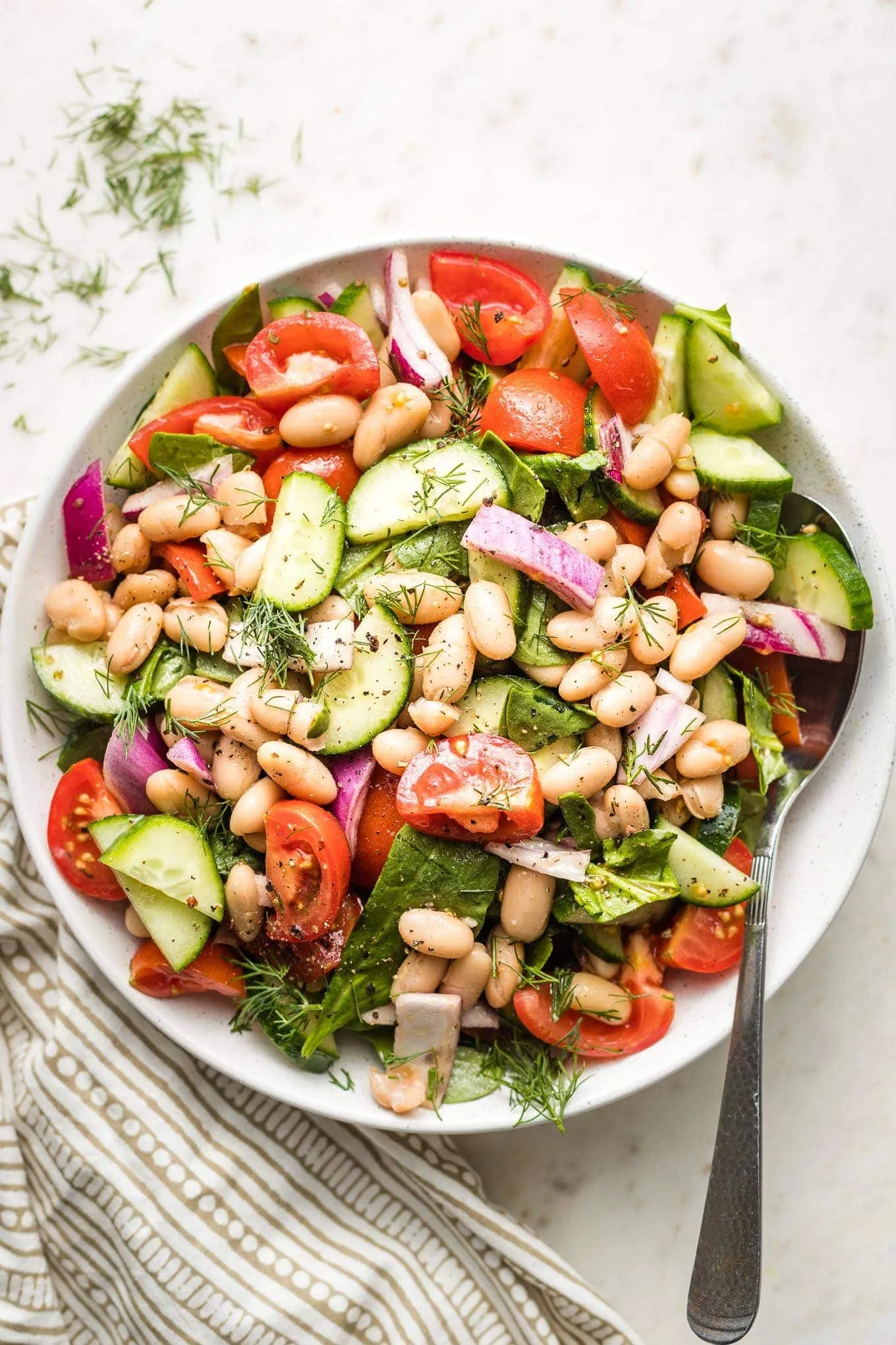 Tomato White Bean Salad