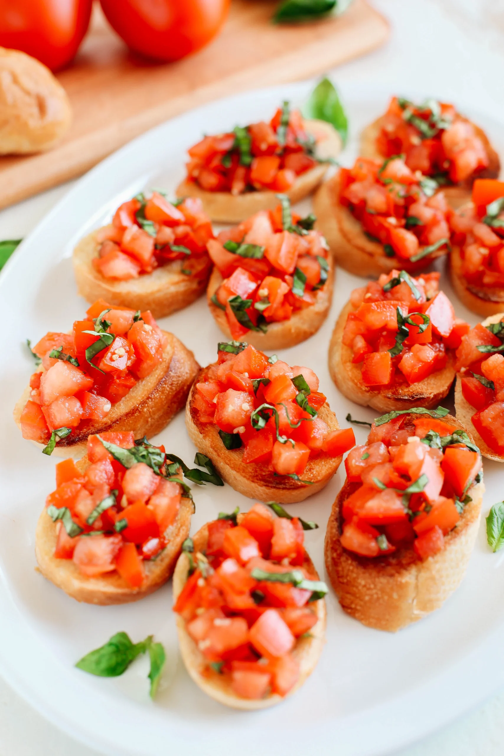 Tomato and Basil Bruschetta