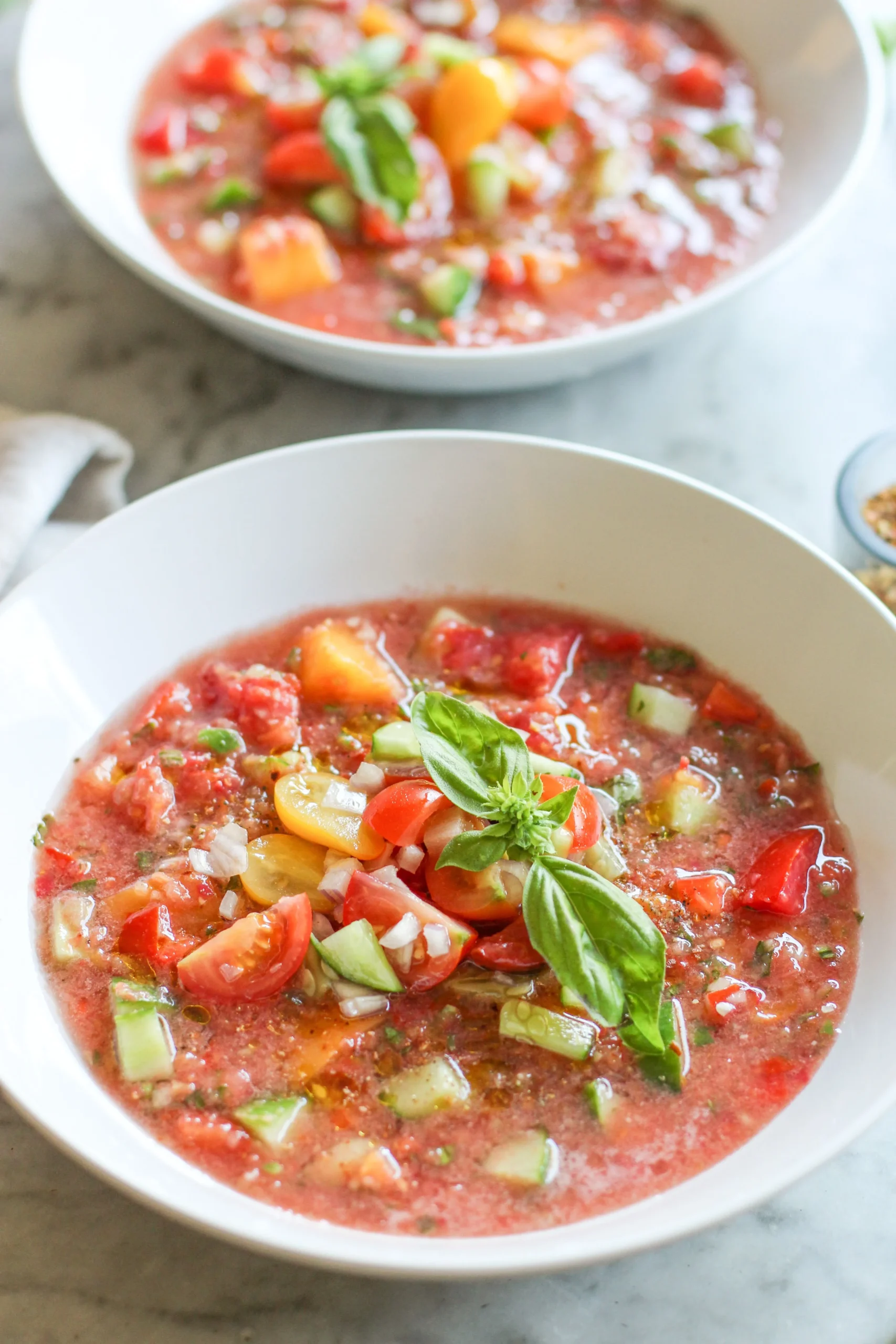Tomato and Cucumber Gazpacho