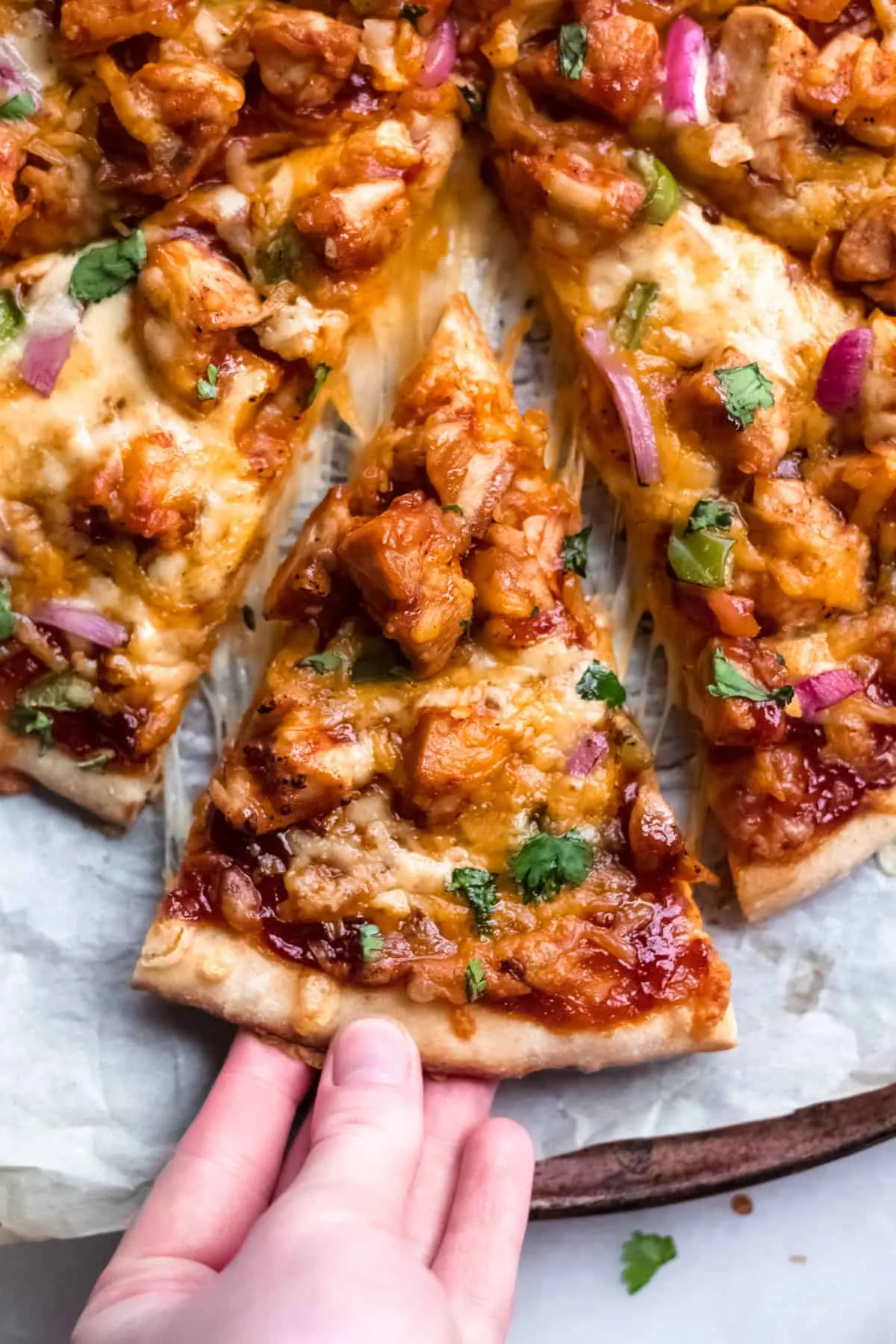 Topping for Spicy Chicken Pizza