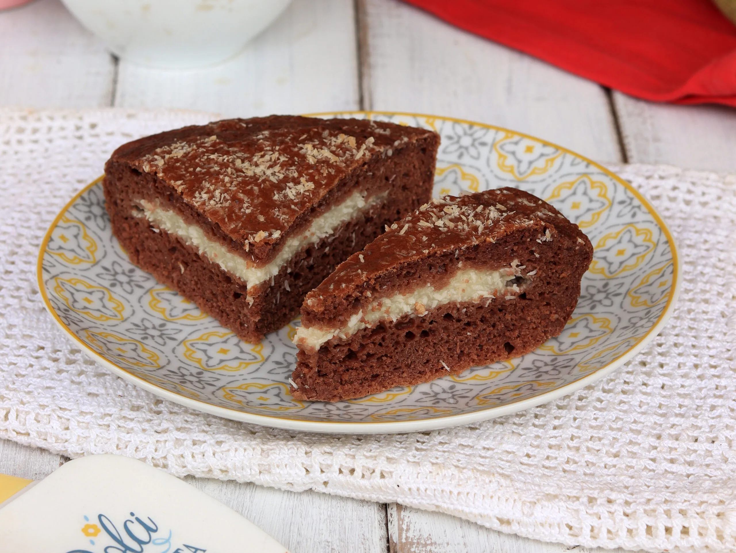 Torta Versata al Cioccolato e Cocco