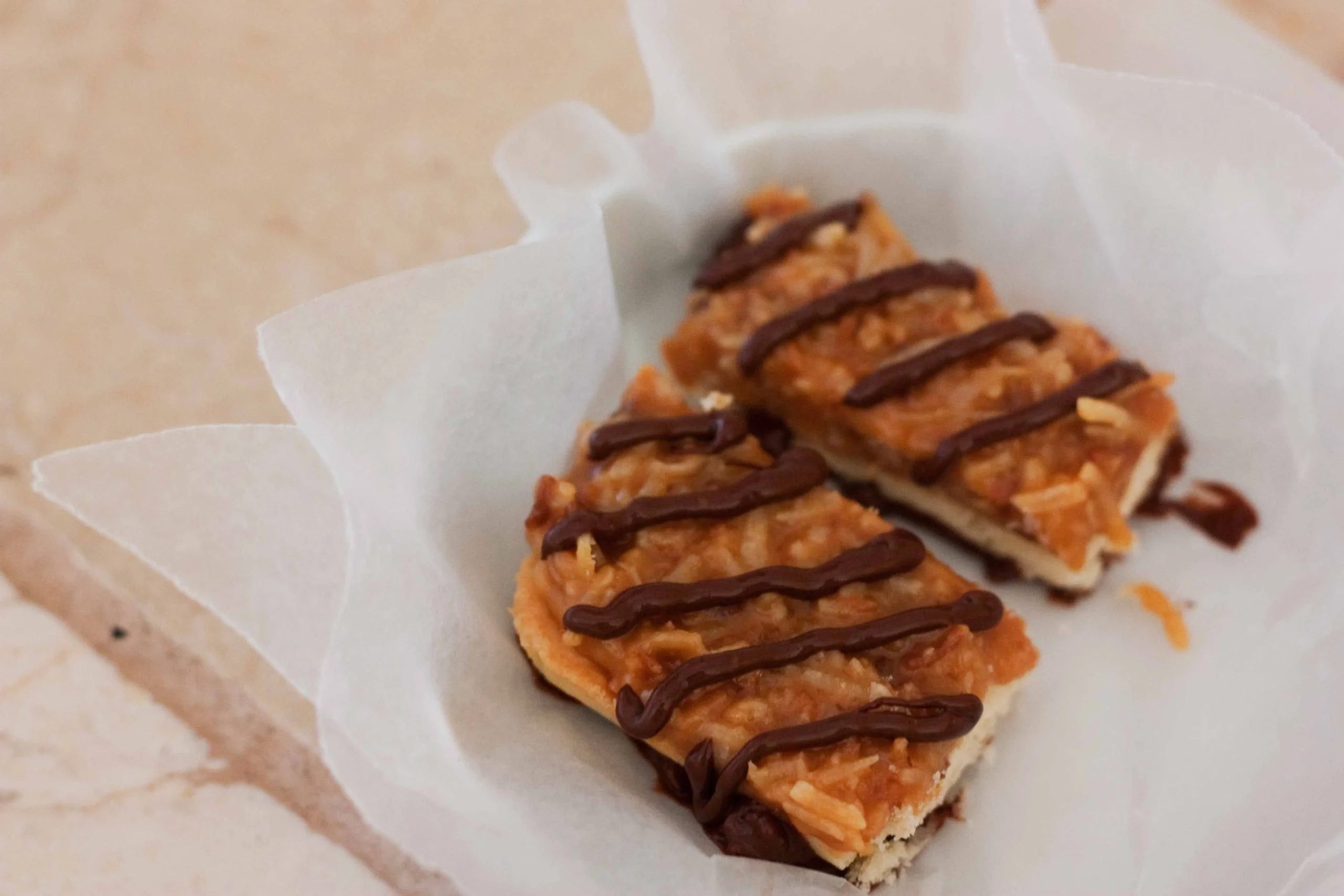 Totally From Scratch Samoa Bars