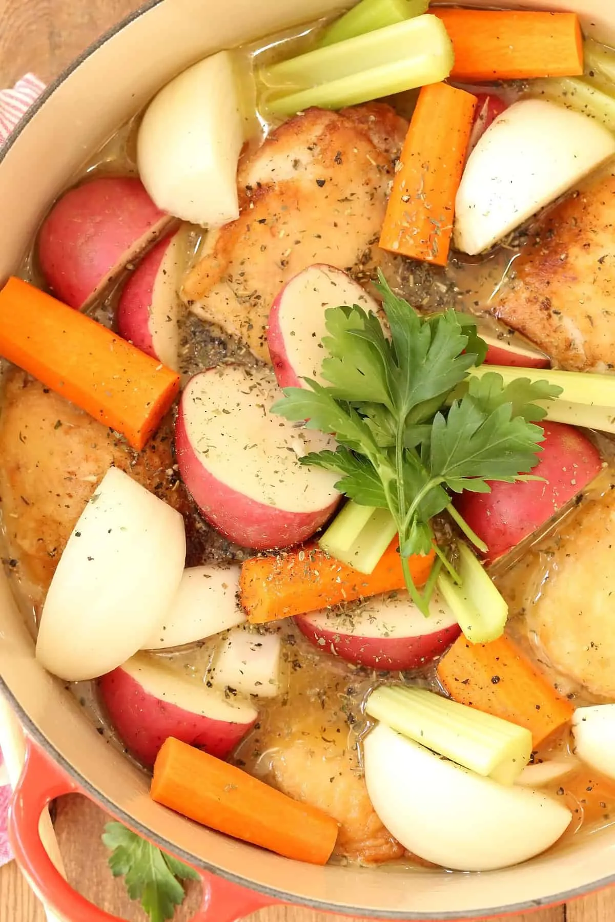 Traditional French Chicken Stew