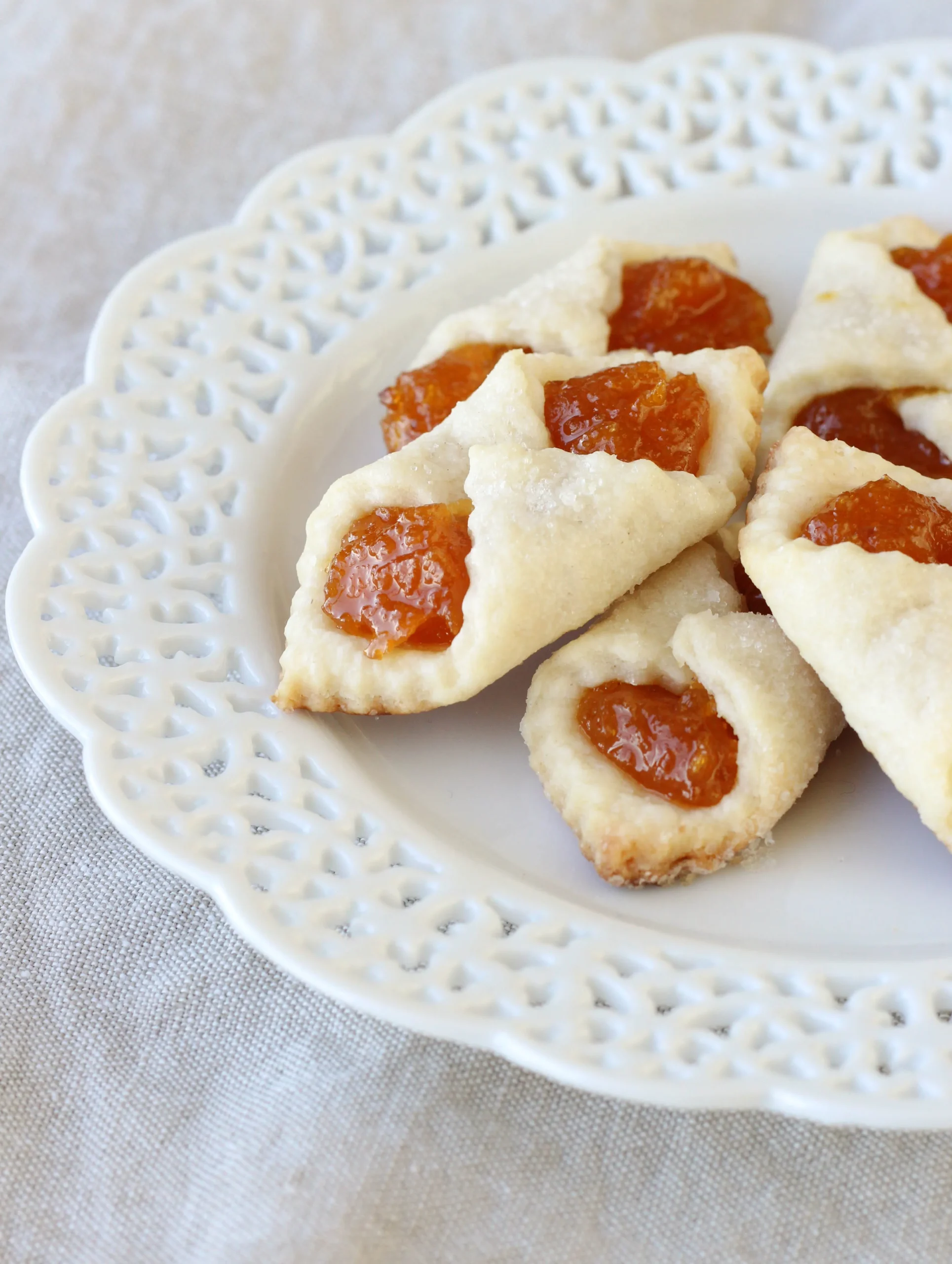 Traditional Hungarian Apricot Kolaches
