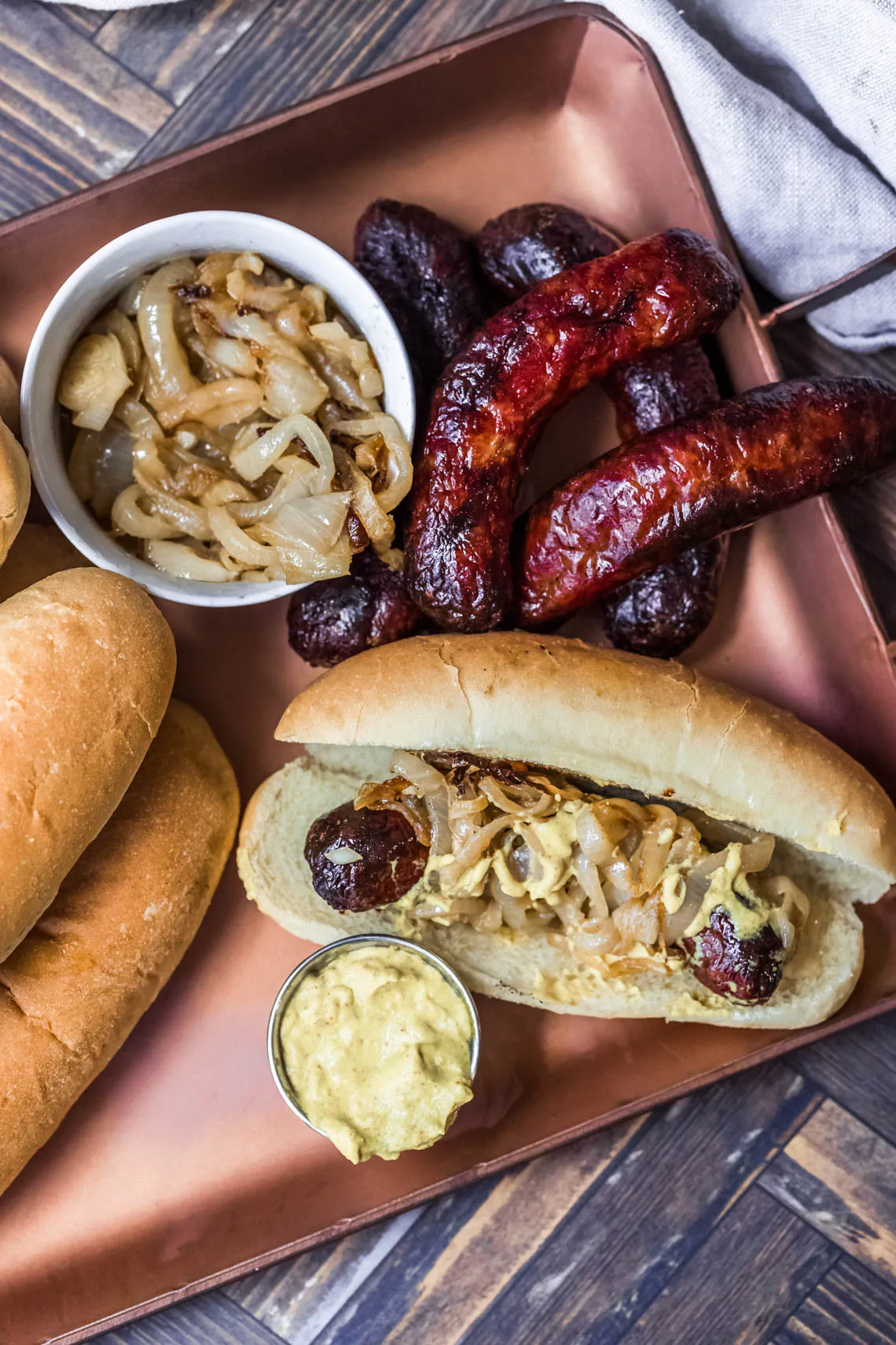 Traeger Smoked Brat Burgers
