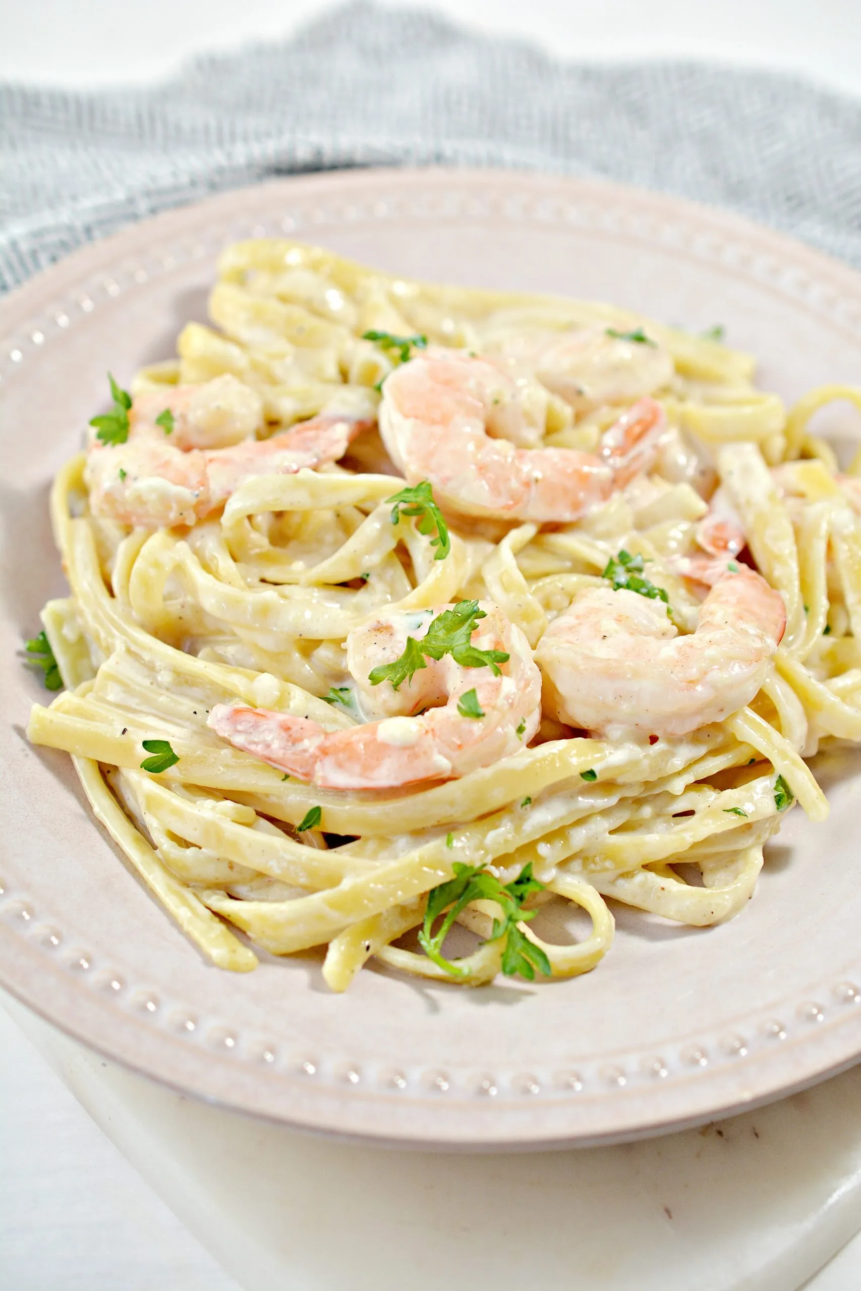 Trattoria Style Shrimp Fettuccine