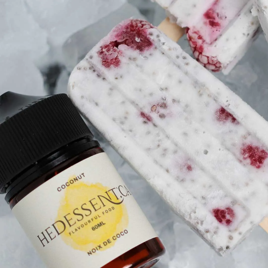 Tropical Coconut Chia Pops