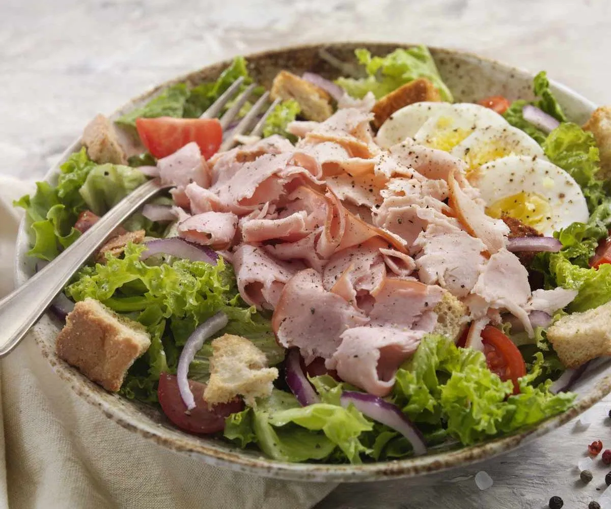 Turkey Ham and Barley Salad