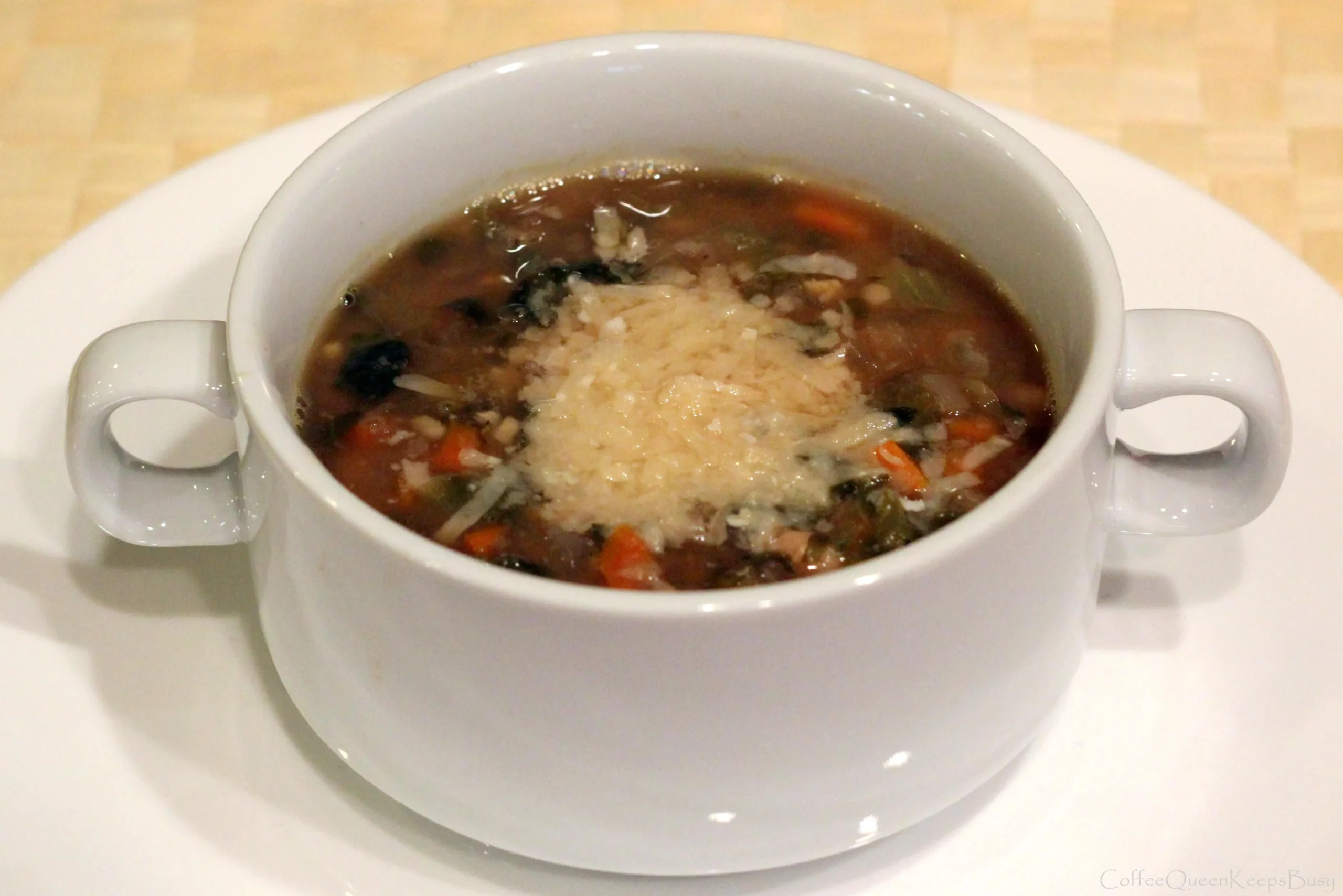 Tuscan White Bean Soup with Escarole